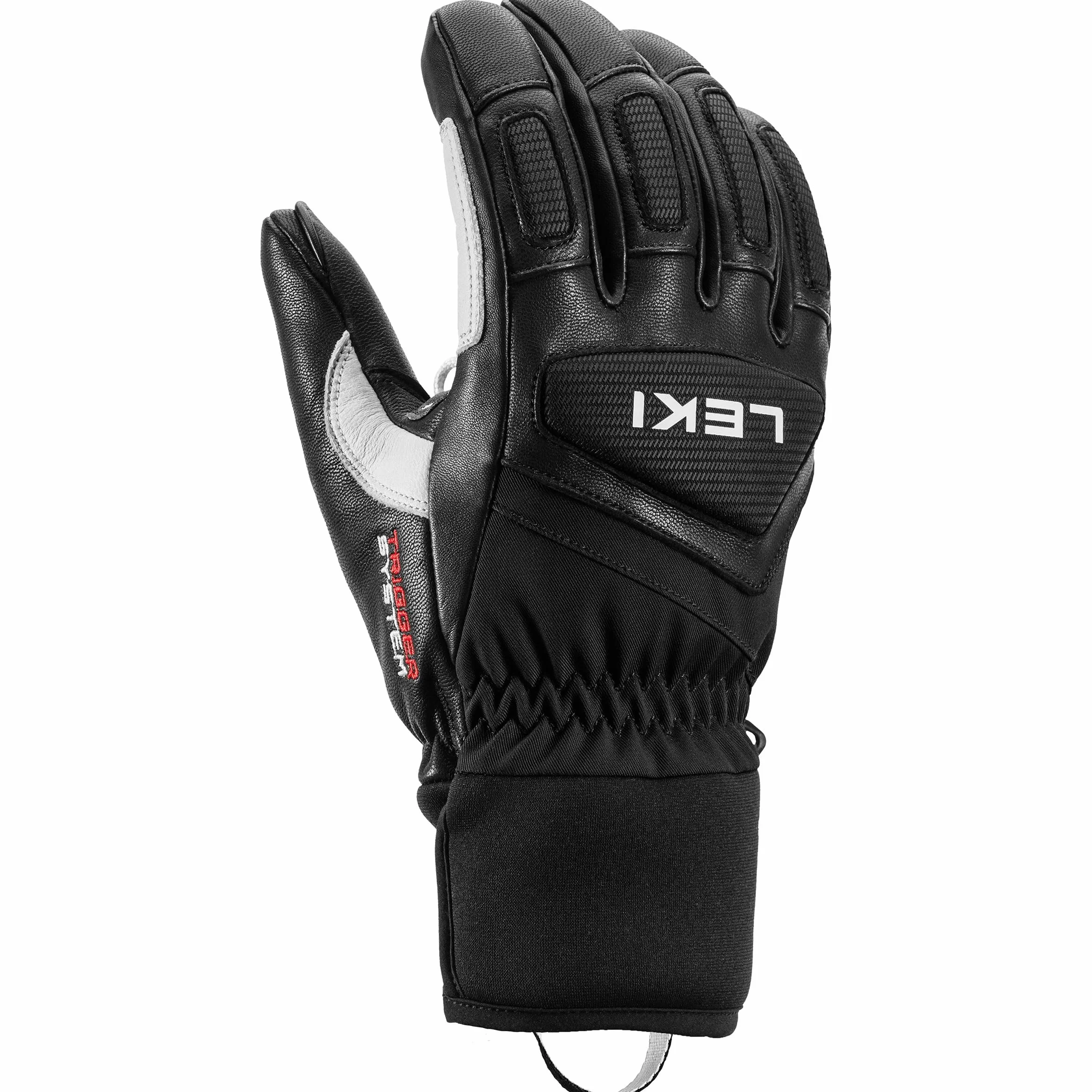 LEKI Damskie rękawice Griffin Pro 3D, czarne, 6,5