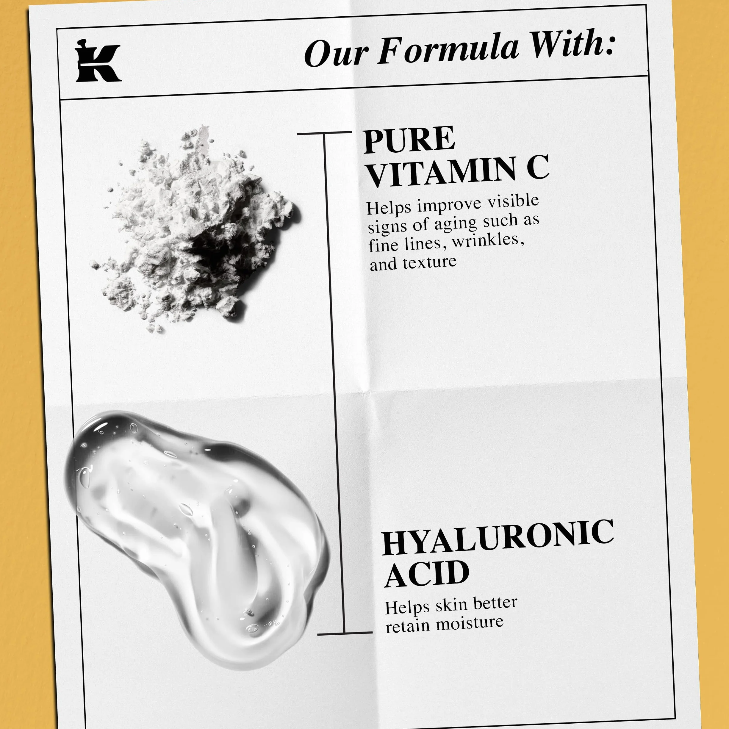 Kiehl's Kiehl's Powerful-Strength serum do oczu z witaminą C, redukcja linii i cienie pod oczami