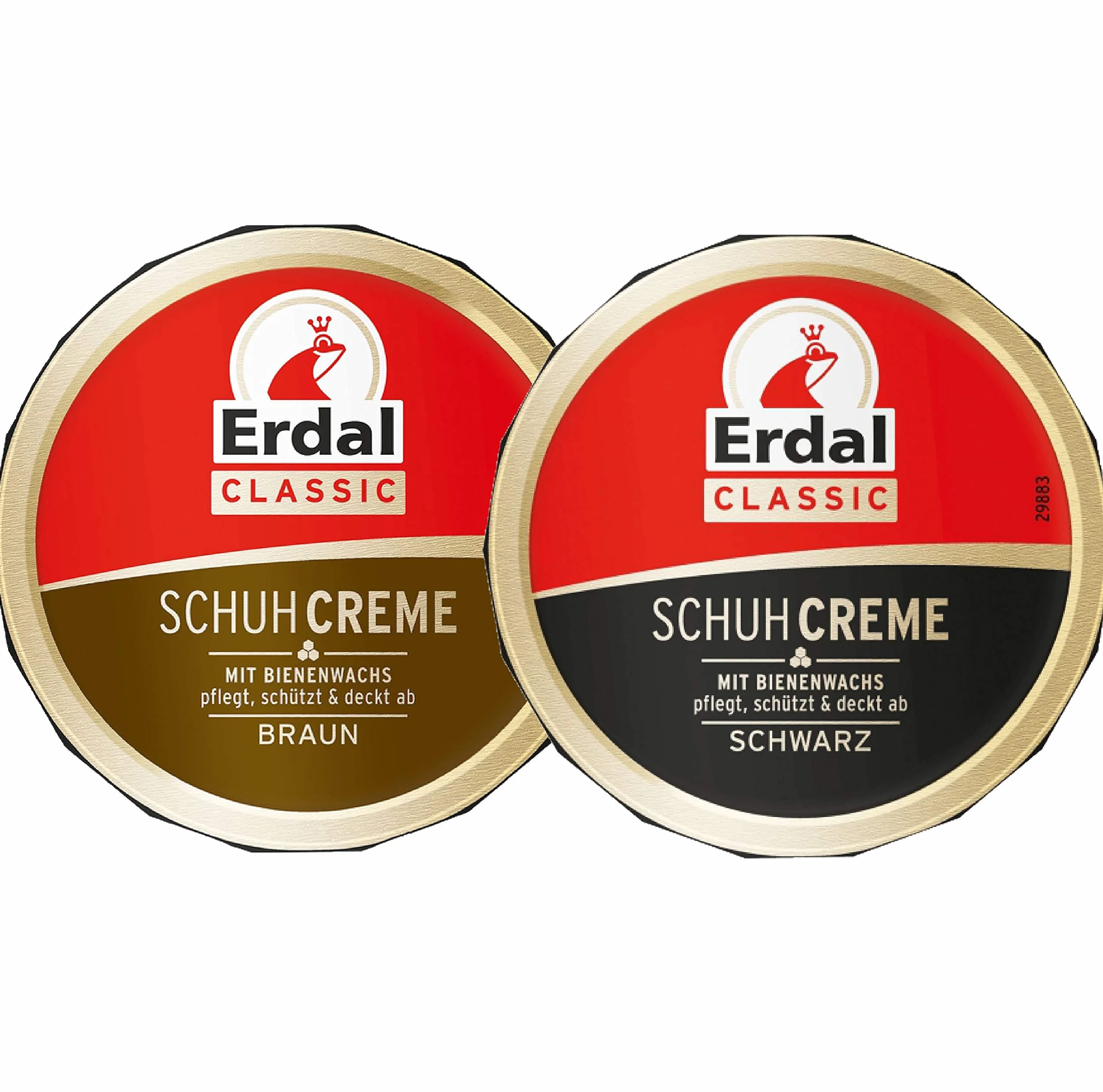 Erdal Krem do butów Classic czarny, brązowy (75 ml) opakowanie ekonomiczne