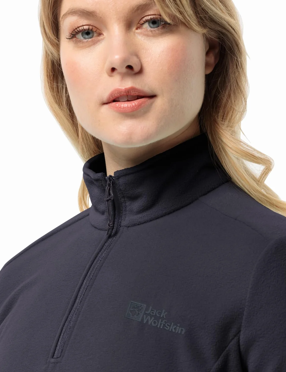 Jack Wolfskin Damski sweter Taunus Hz, grafitowy, S