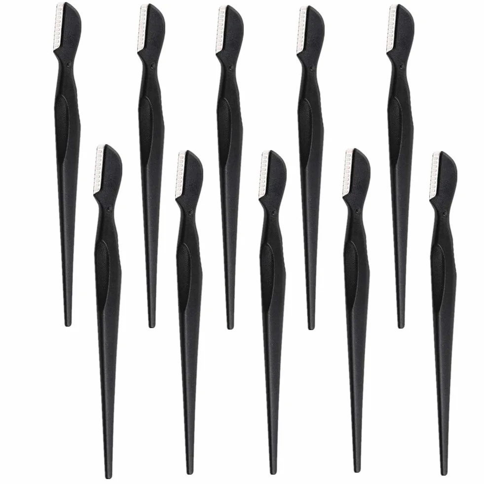 Depilator do twarzy dla kobiet Eyebrow Razor Dermaplaning golarka do brwi, golarka do twarzy, brwi, golarka do twarzy, dla kobiet, dermaplaning, 10 szt.