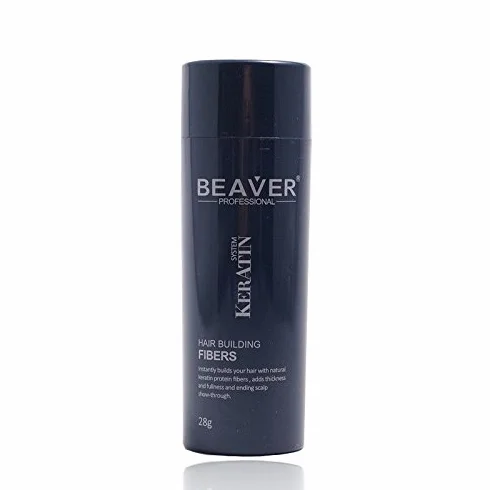 Beaver Keratin Hair Building Fibers 28 g Medium Blonde