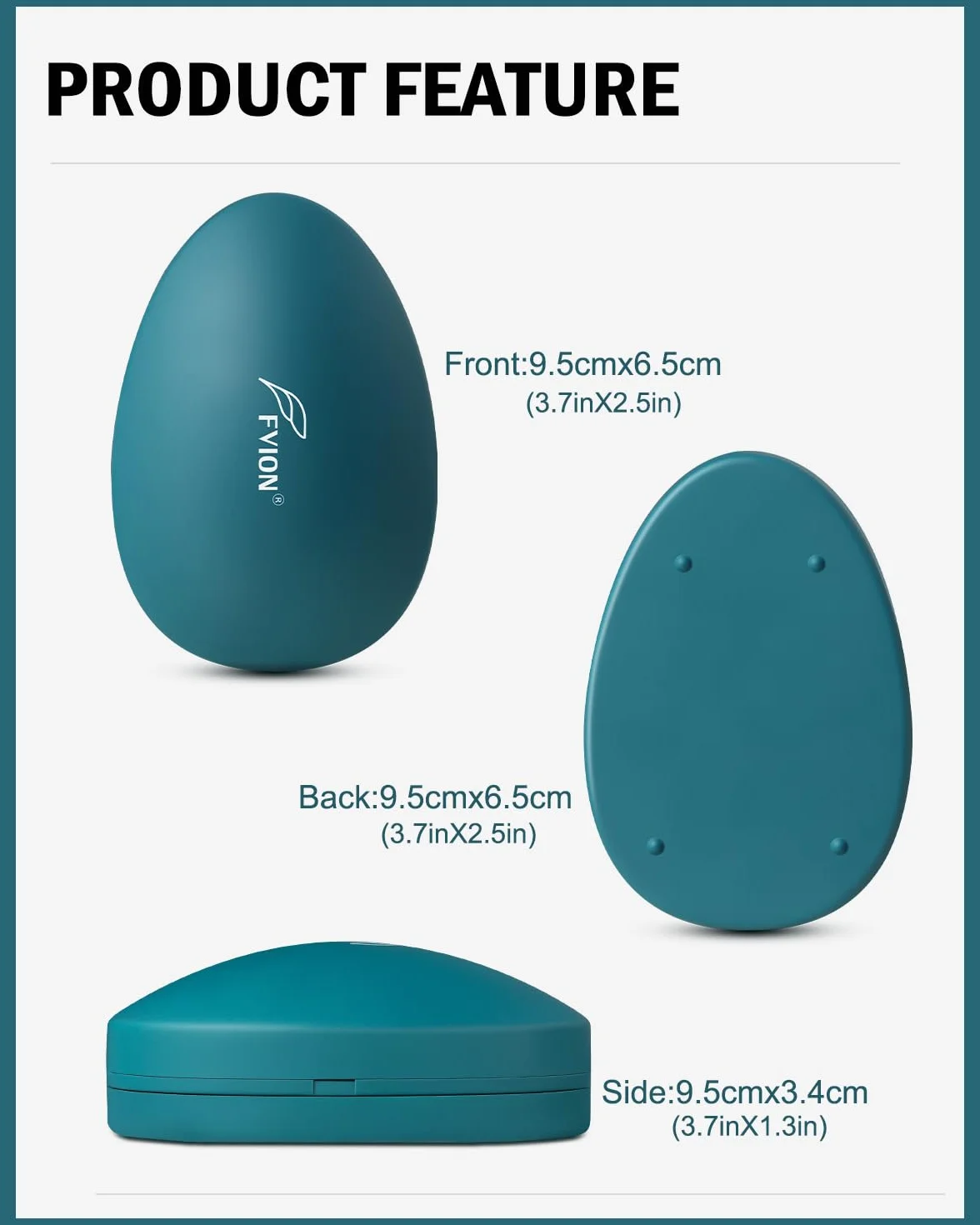 FVION Nano, depilator do włosów, bez golenia, kryształowy, bez bólu, dla kobiet i mężczyzn, ciała, nóg, ramion, pleców (zielony)