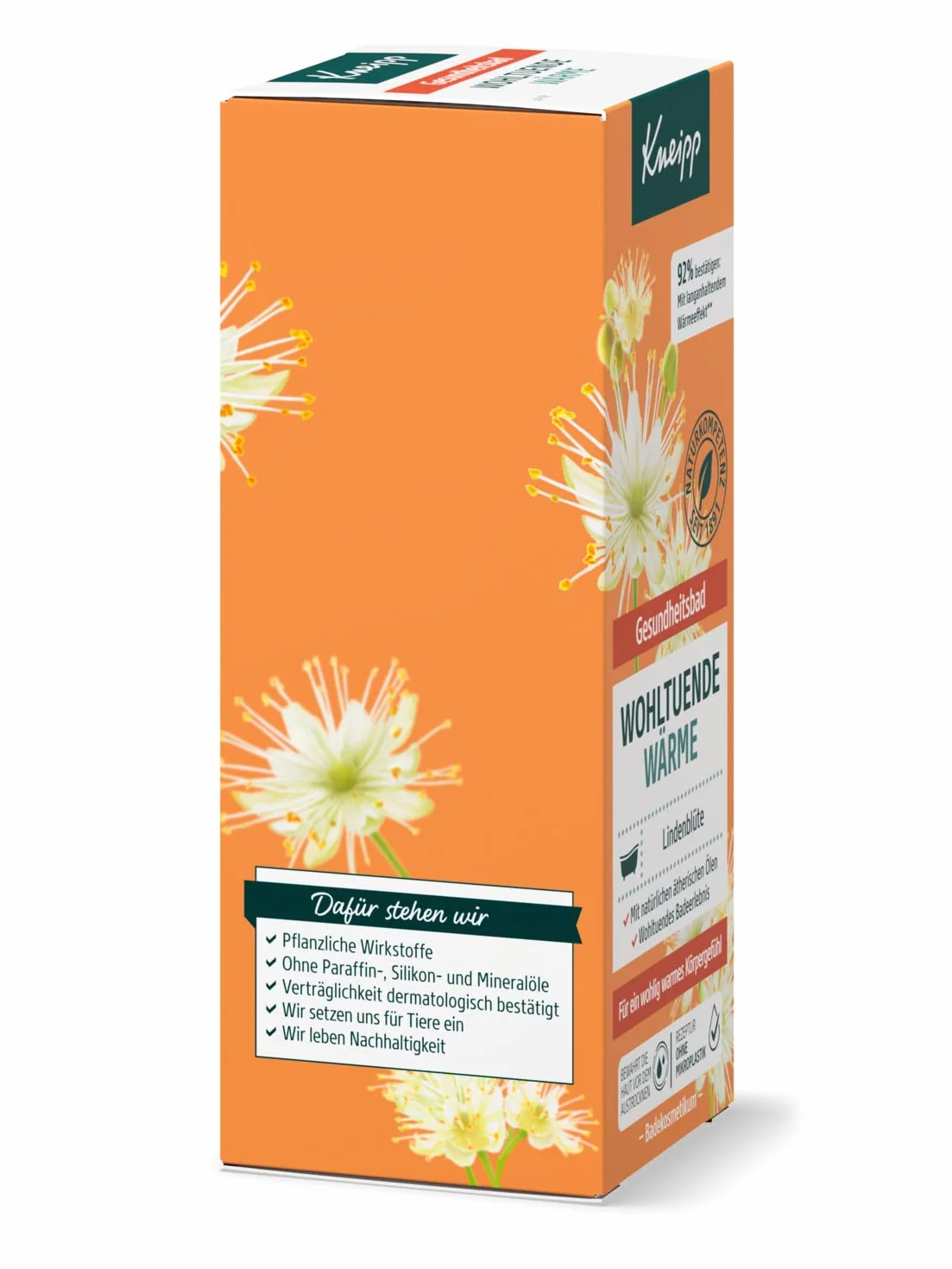 Kneipp Kojące Ciepło Olejek do Kąpieli, 100 ml