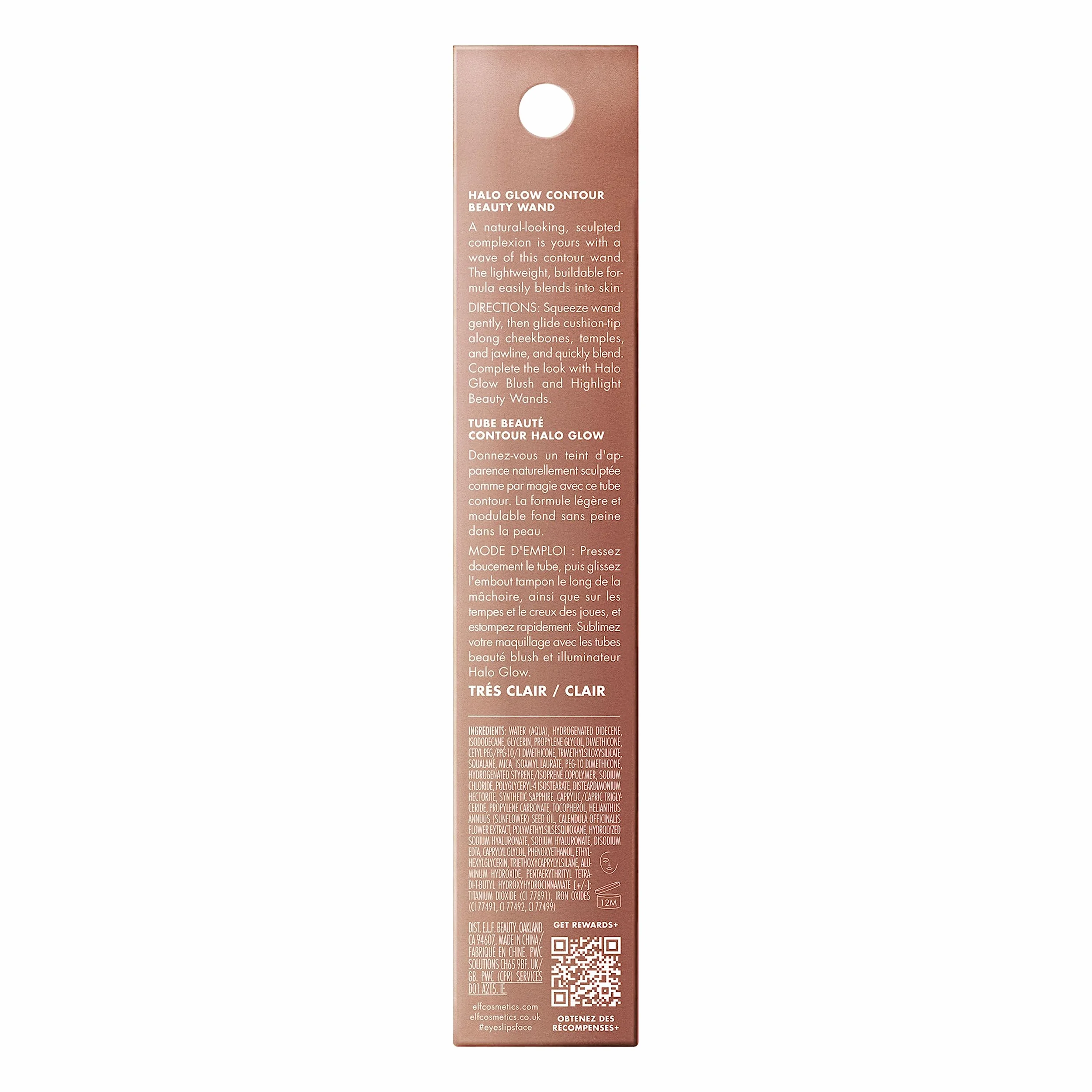 E.L.F. Halo Glow Beauty Wand Sztyft do Konturowania, Fair/Light, 10 g