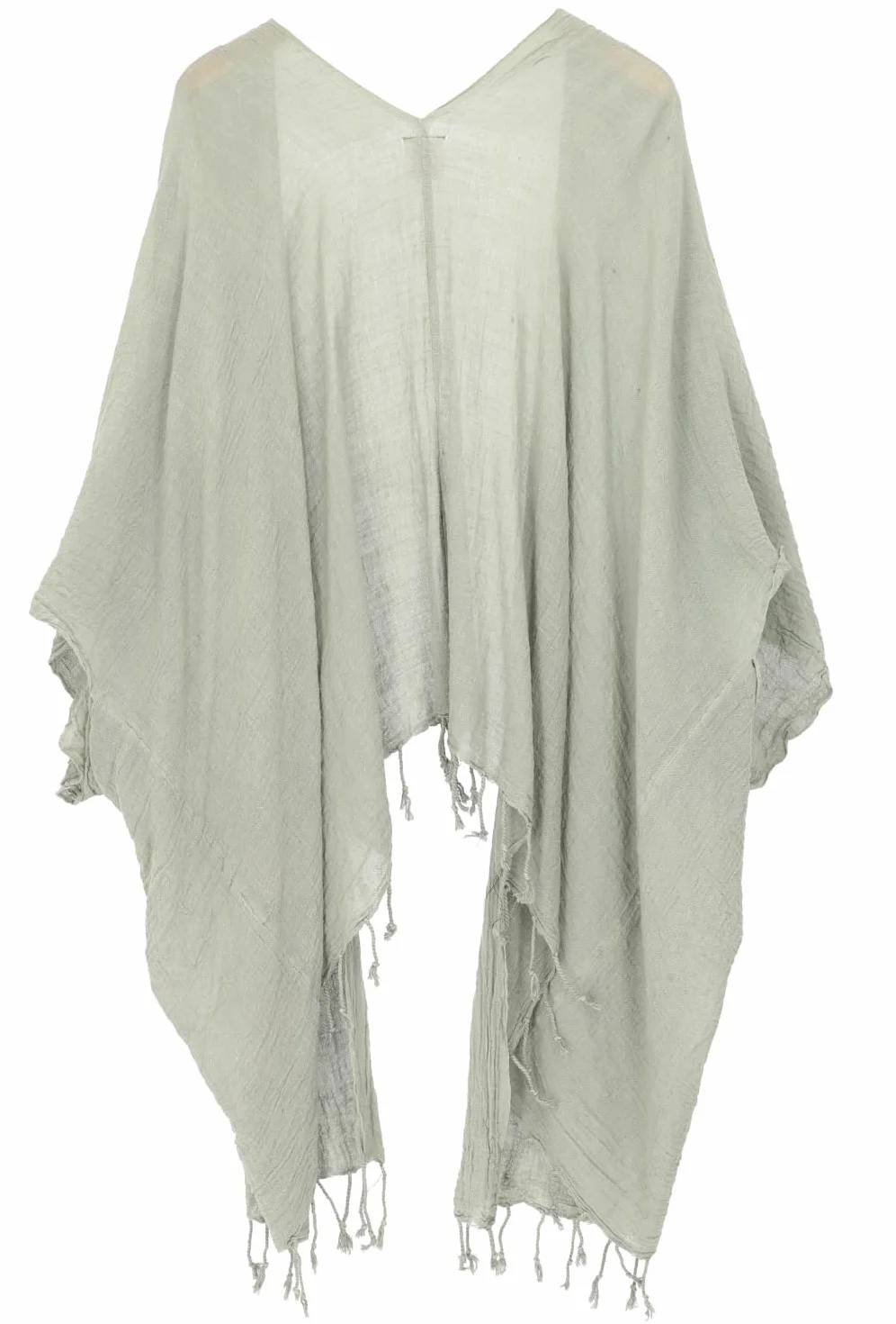 GURU SHOP Kimono bawełniane, ponczo letnie, ponczo, damskie