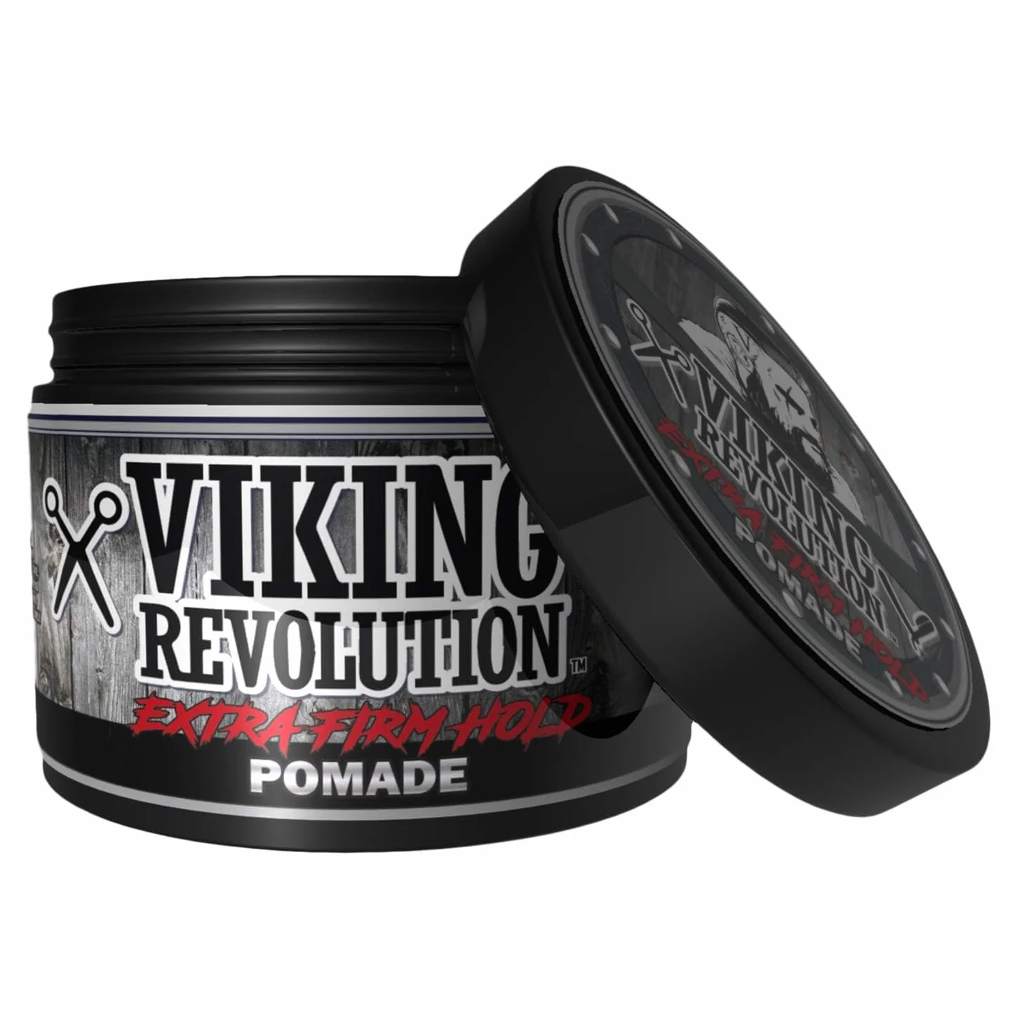 Viking Revolution - Extreme Hold pomada męska – stylizacja i wykończenie Twoich włosów – bardzo mocne, mocne trzymanie i wysoki połysk dla męskiej fryzury – 118 ml