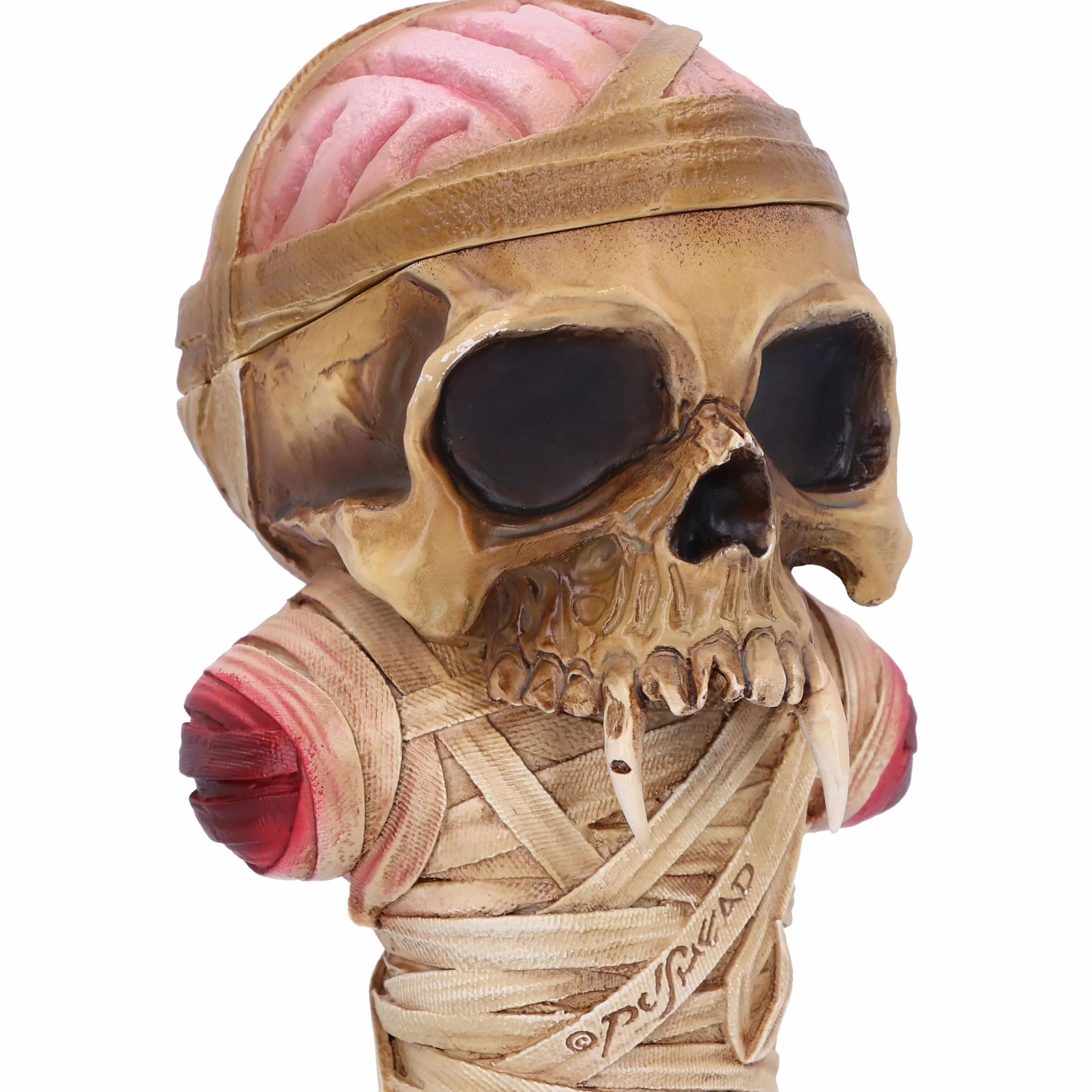 Nemesis Now Metallica One Bust Box, żywica, oficjalnie licencjonowany produkt Metallica, prezent maskotka Metallica, ciężki metalowy przedmiot kolekcjonerski, odlew z najlepszej żywicy, fachowo