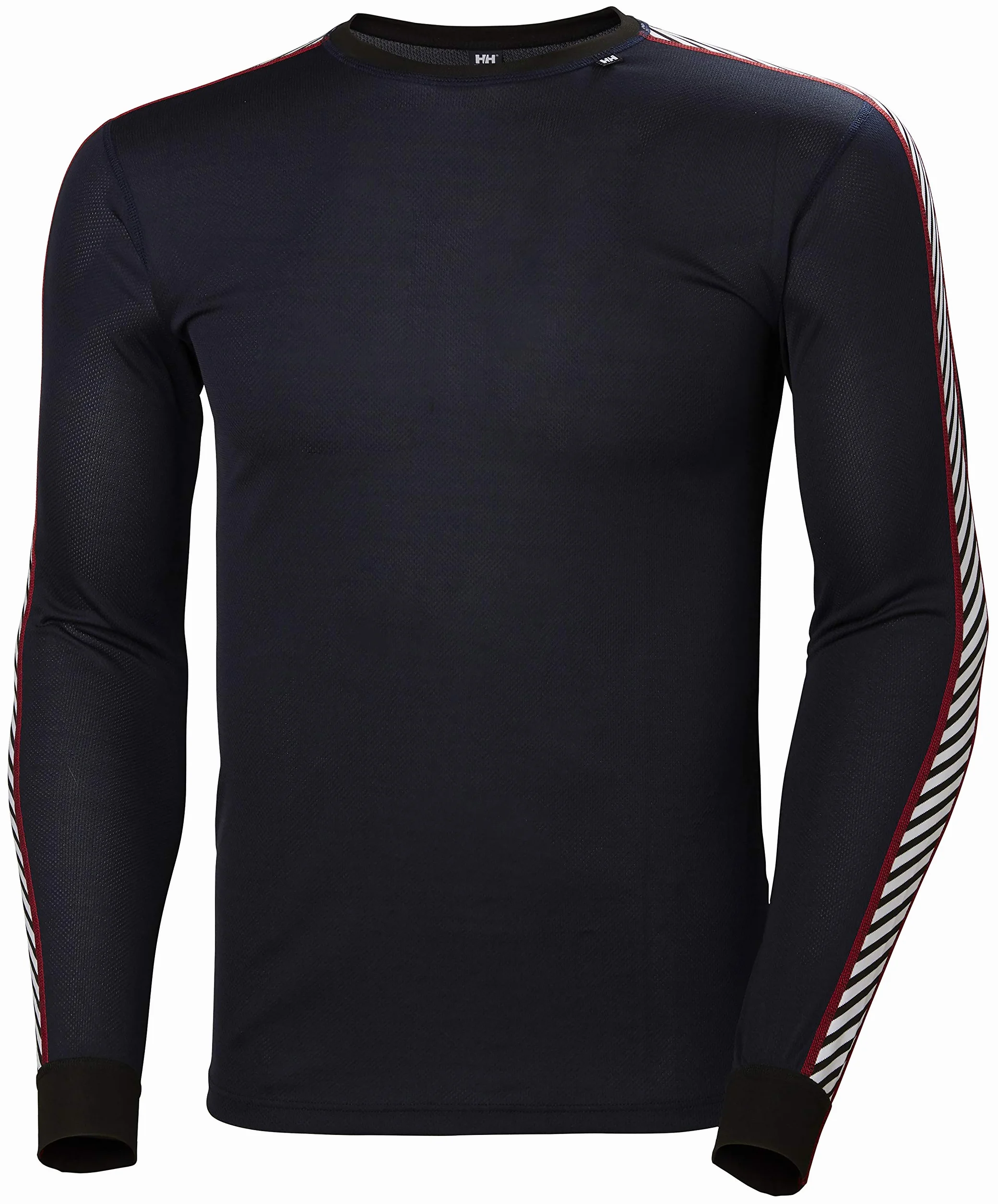 Helly-Hansen Mężczyźni Lifa Dry Stripe Crew Koszulka Termiczna, Granatowy, X-L