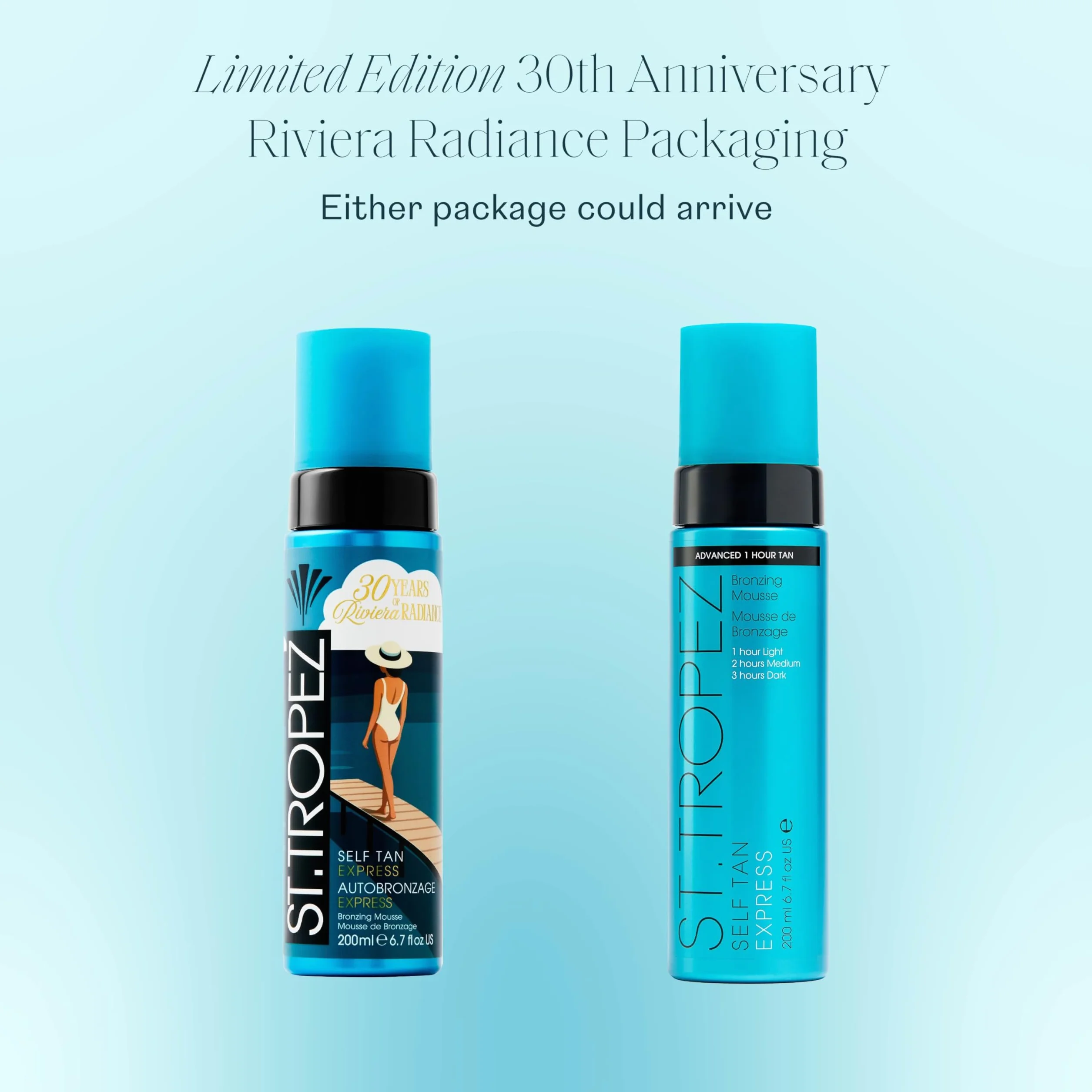 St.Tropez Self Tan Express Bronzing Mousse, 1 opakowanie (1 x 200 ml)
