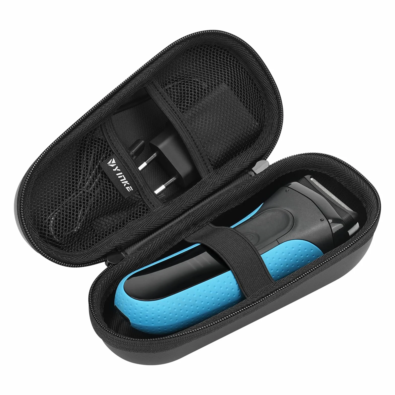 Etui pokrowiec do golarki elektrycznej Braun Series 3 ProSkin 3040s 3010s 3000s 310s, twarda torba podróżna, czarny