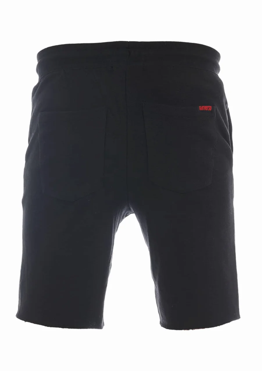 riverso Męskie krótkie spodenki dresowe RIVMax bermudy lato sportowe szorty bawełna czarne czerwone niebieskie szare różowe zielone S M L XL 2XL 3XL 4XL 5XL