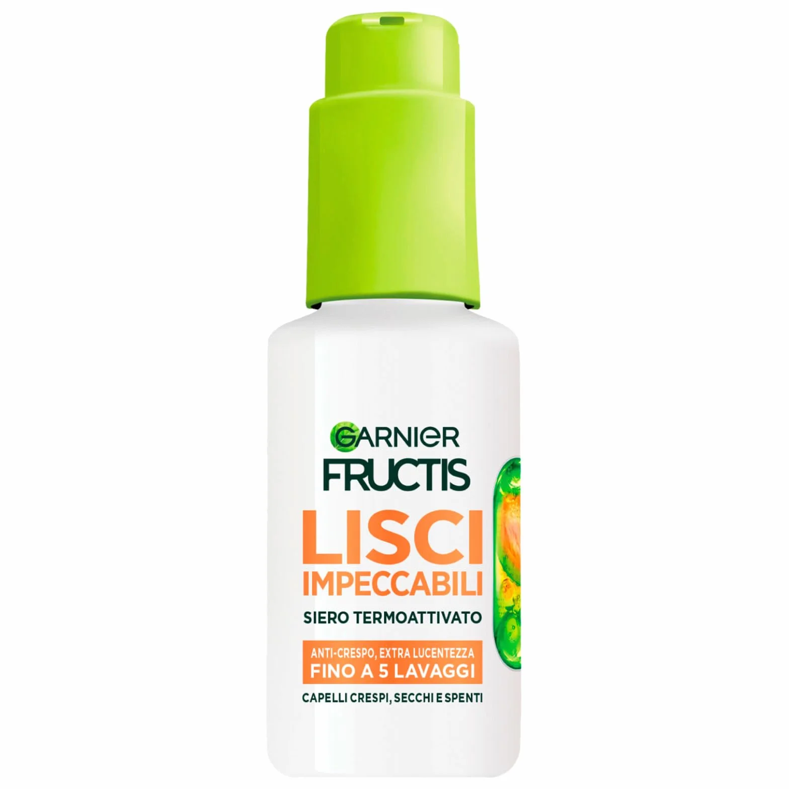 Garnier Fructis Keratin Sleek Straight zestaw do włosów z szamponem 200 ml + odżywka 200 ml + maska 370 ml + serum chroniące przed ciepłem Sleek & Stay 50 ml do suchych, matowych, puszących się włosów