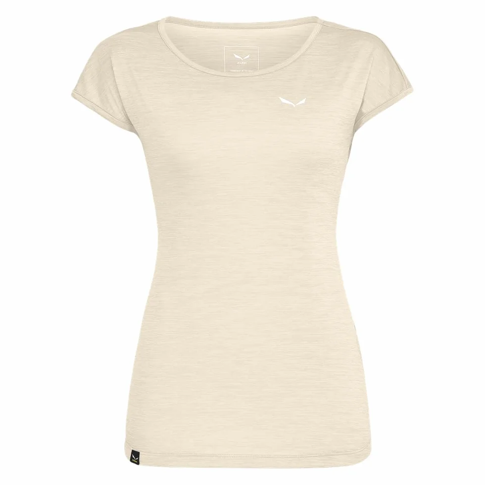 SALEWA Puez Melange Dry T-shirt damski, Oatmeal Melange, XXL