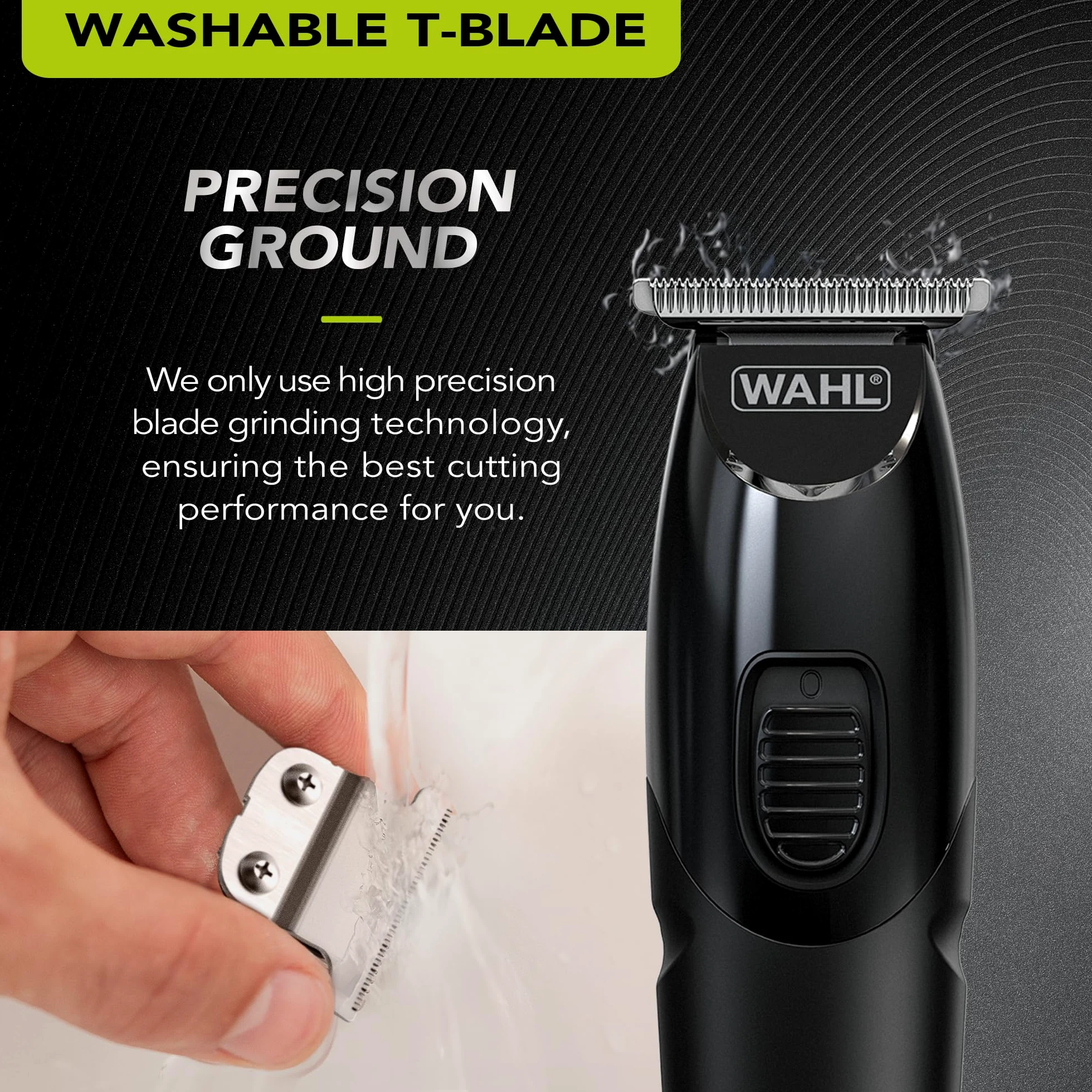 WAHL All in One Trimmer, Pielęgnacja Włosów, Brody, Uszu, Nosa i Ciała, Mocny Akumulator Litowy, 0,5-25 mm, 210 minut
