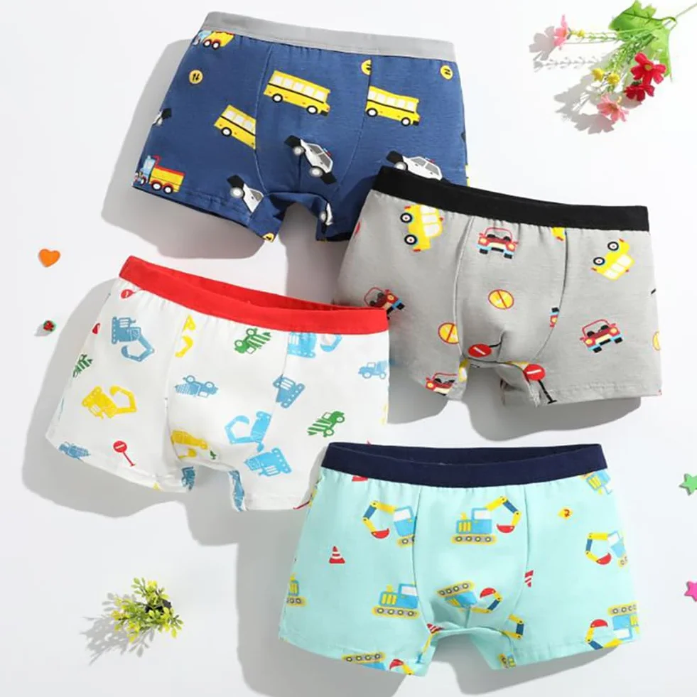 JackLoveBriefs Dziecięce majtki chłopięce, 10 sztuk