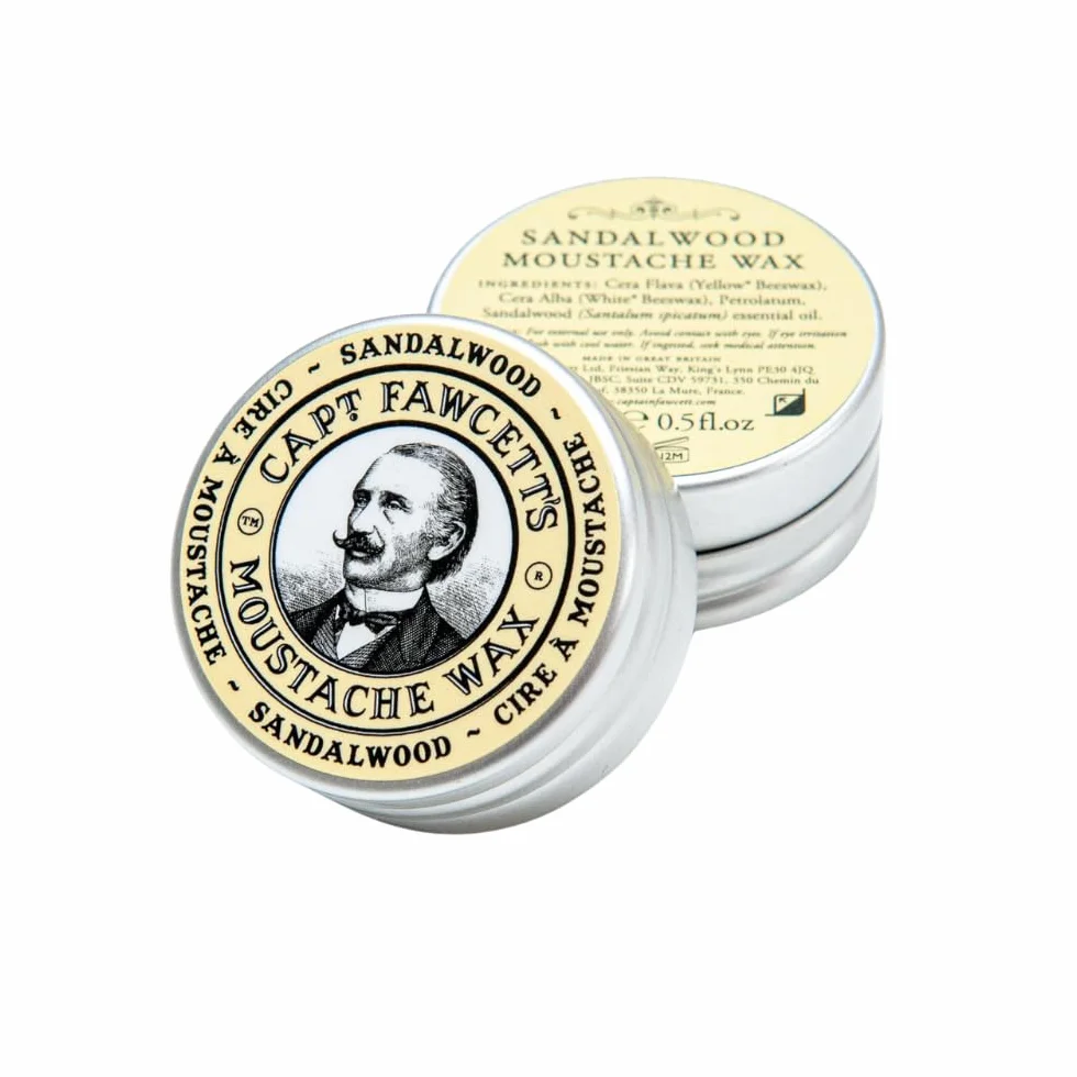 Captain Fawcett Wosk do wąsów z drewna sandałowego 15 ml