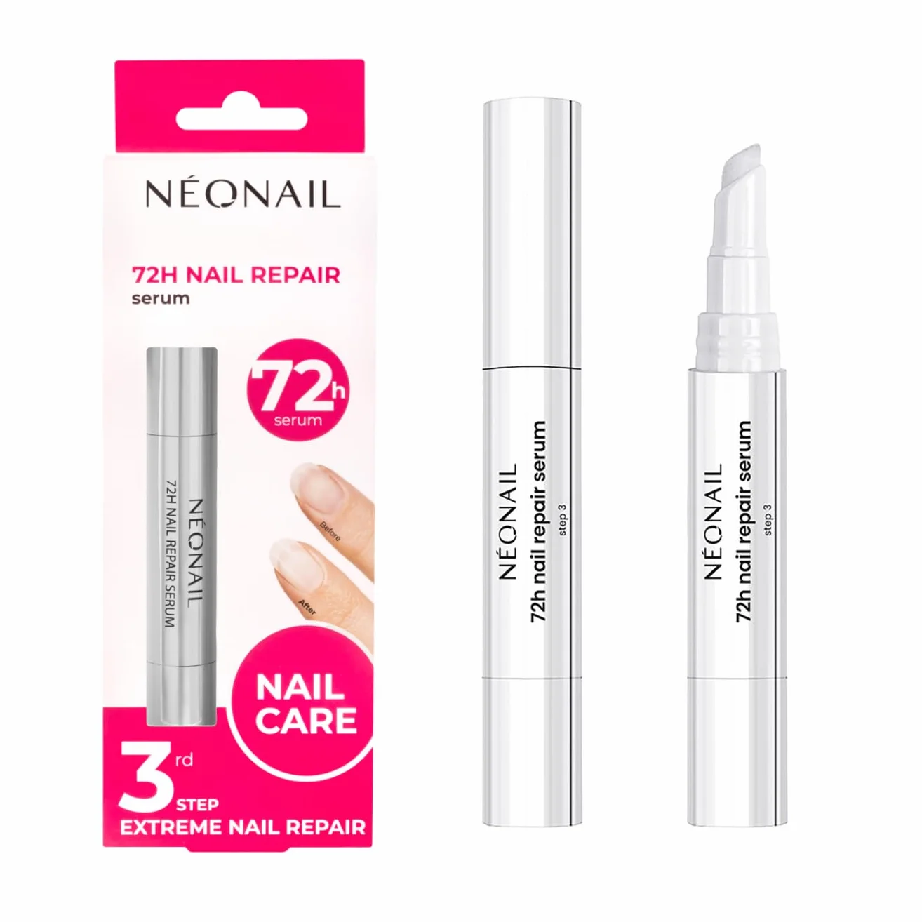 NÉONAIL Regenerujące serum do skórek i paznokci - 72h Nail Repair Serum - 3,8 ml