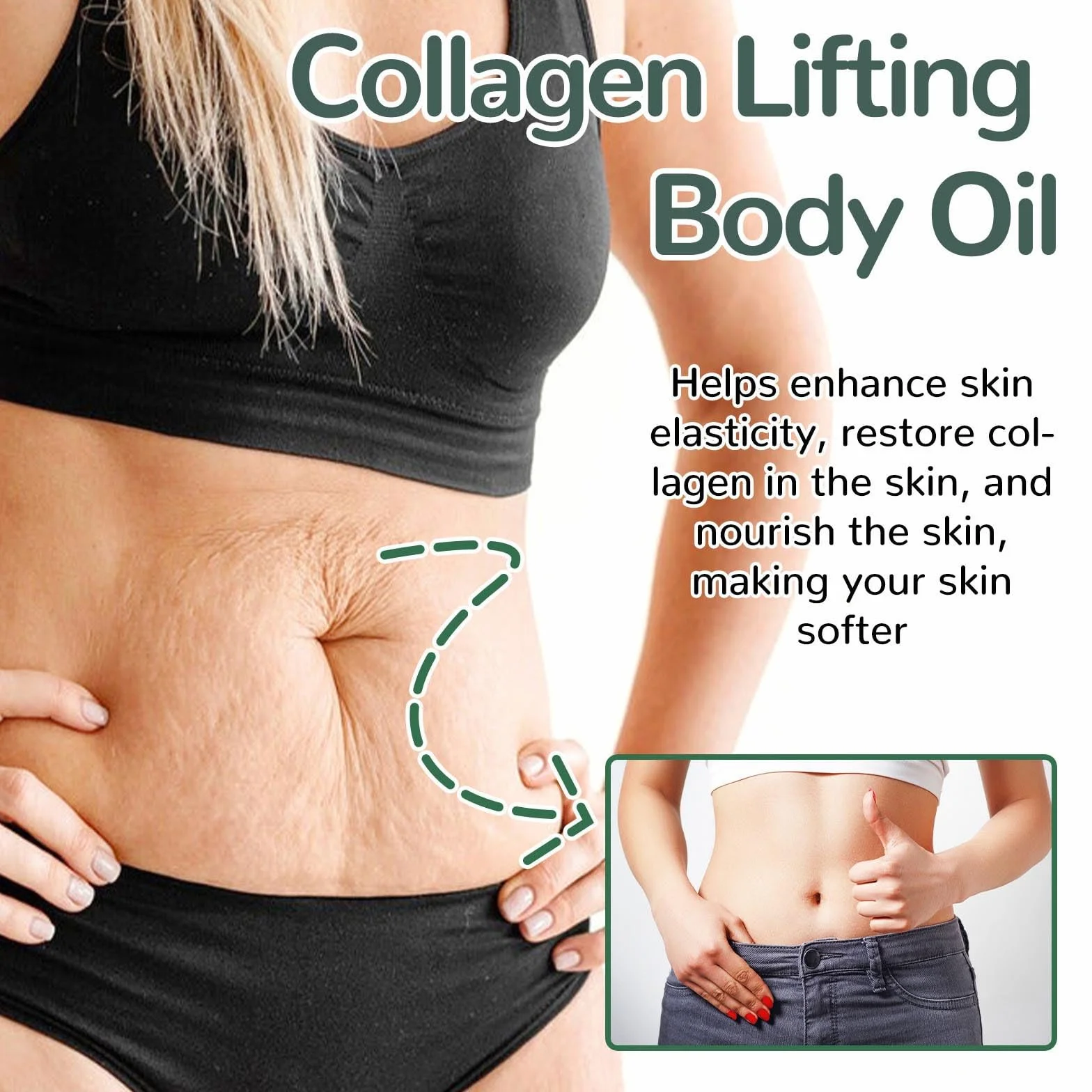 Kolagen Lifting Body Oil – olejek do ciała ujędrniający z ekstraktem z liści rozmarynu 100 ml