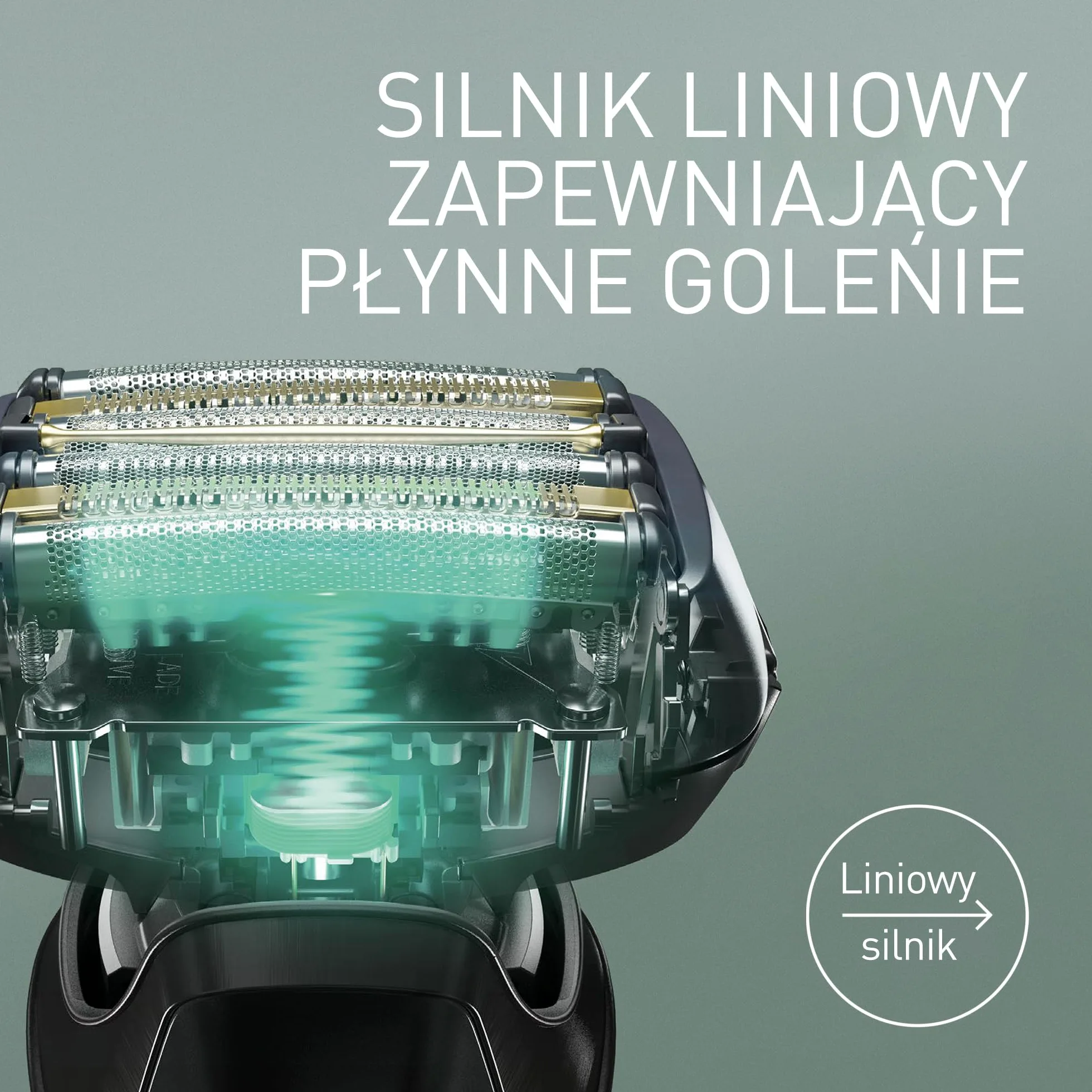 Panasonic ES-LS6A 6-Ostrzowa Golarka Elektryczna Dla Mężczyzn z Czujnikiem Zarostu