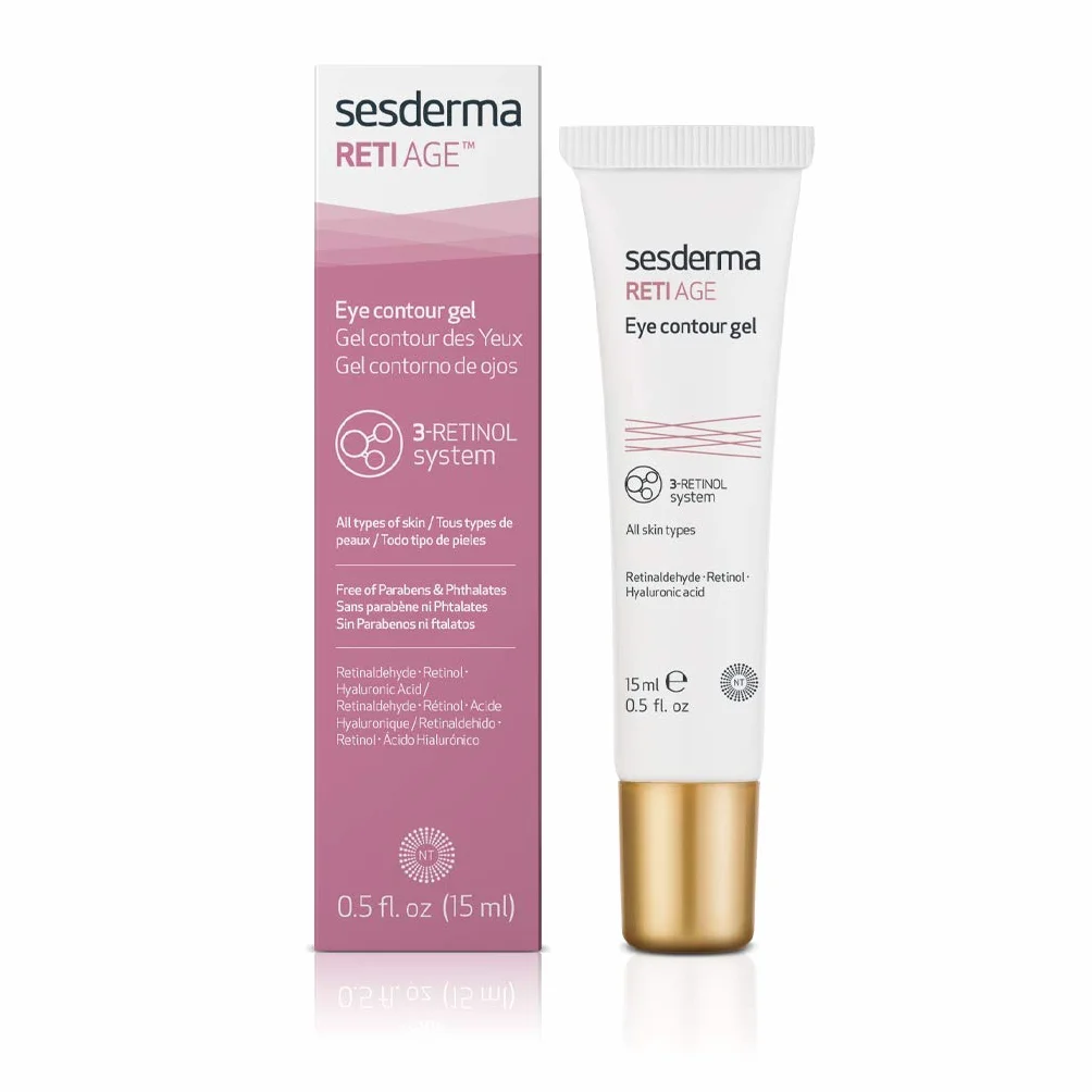 Sesderma Krem do konturowania oczu Reti Age przeciwzmarszczkowy retinol przeciwstarzeniowy