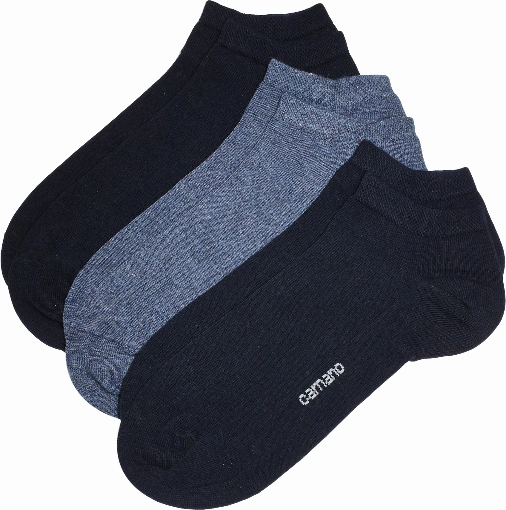Camano Skarpety do sneakersów unisex (3 sztuki), Navy Combination (Navy Combination), 39-42 EU
