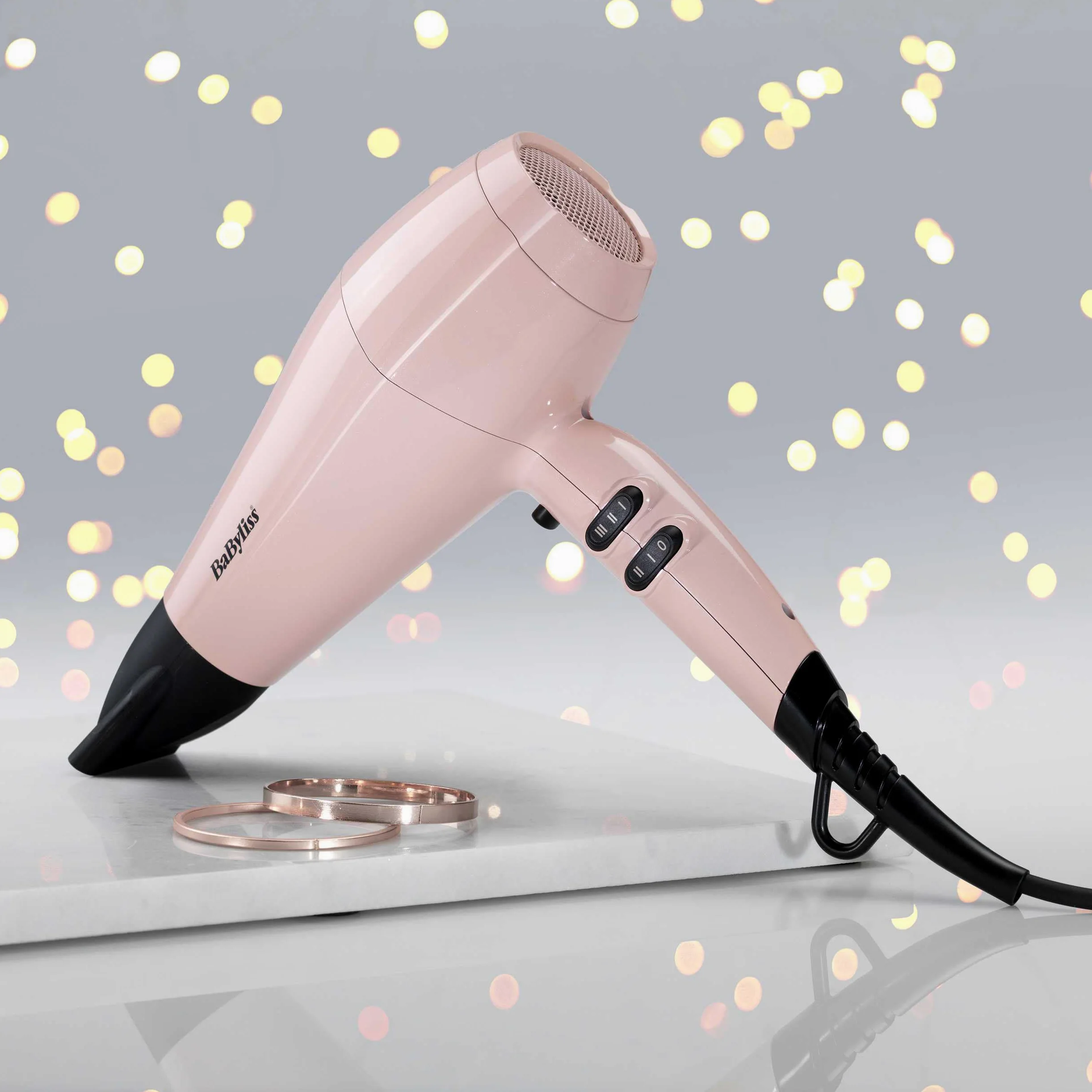 BaByliss Rose Blush 2200W lekka suszarka do włosów 5337PRE