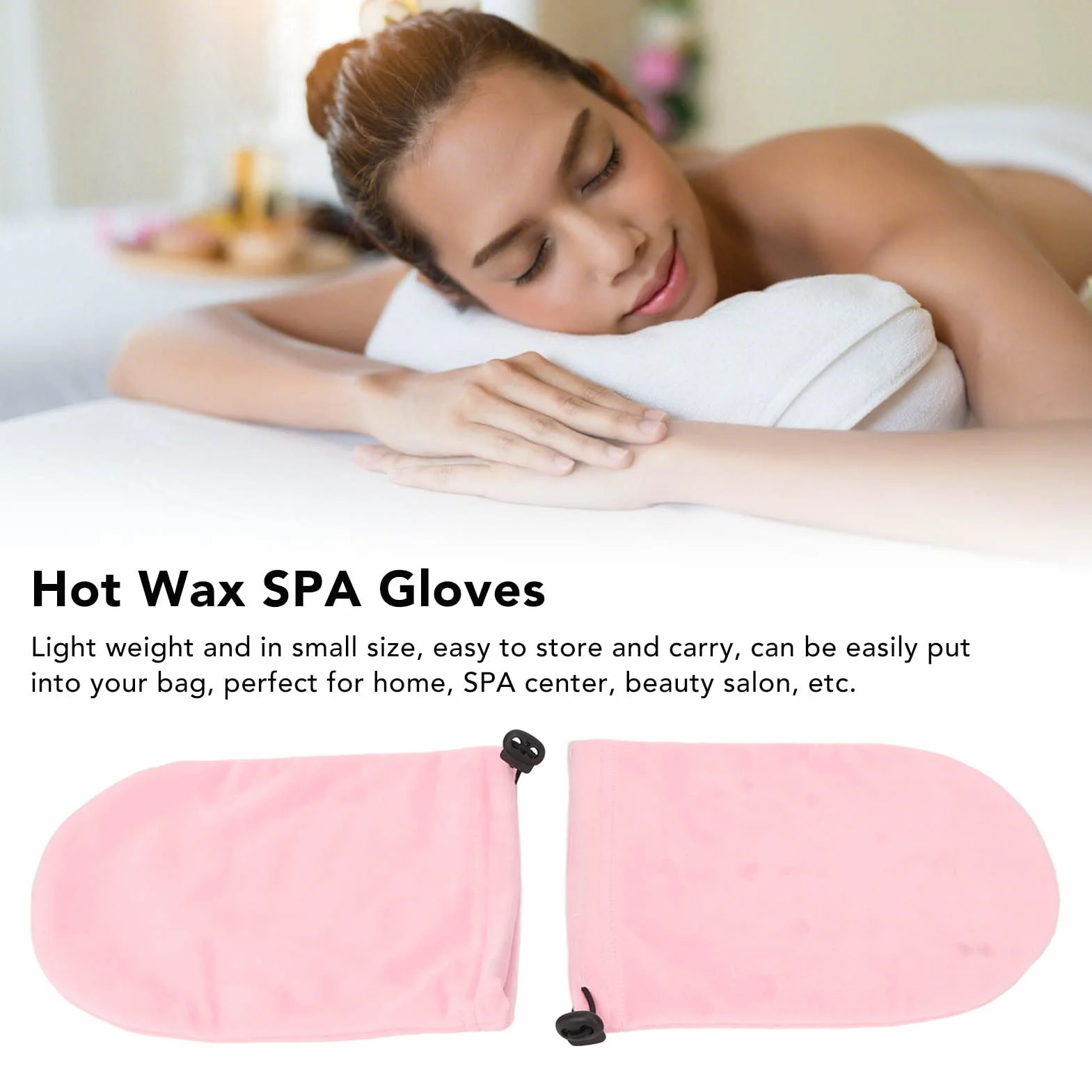 Rękawiczki Parafinowe Rękawiczki Parafinowe, Rękawice Ręczne Kąpiele Parafinowe Kobiety Strona Główna DIY Miękki Gorący Wosk Obróbka Termiczna Hand Spa Rękawiczki Rękawice Parafinowe do Pielęgnacji
