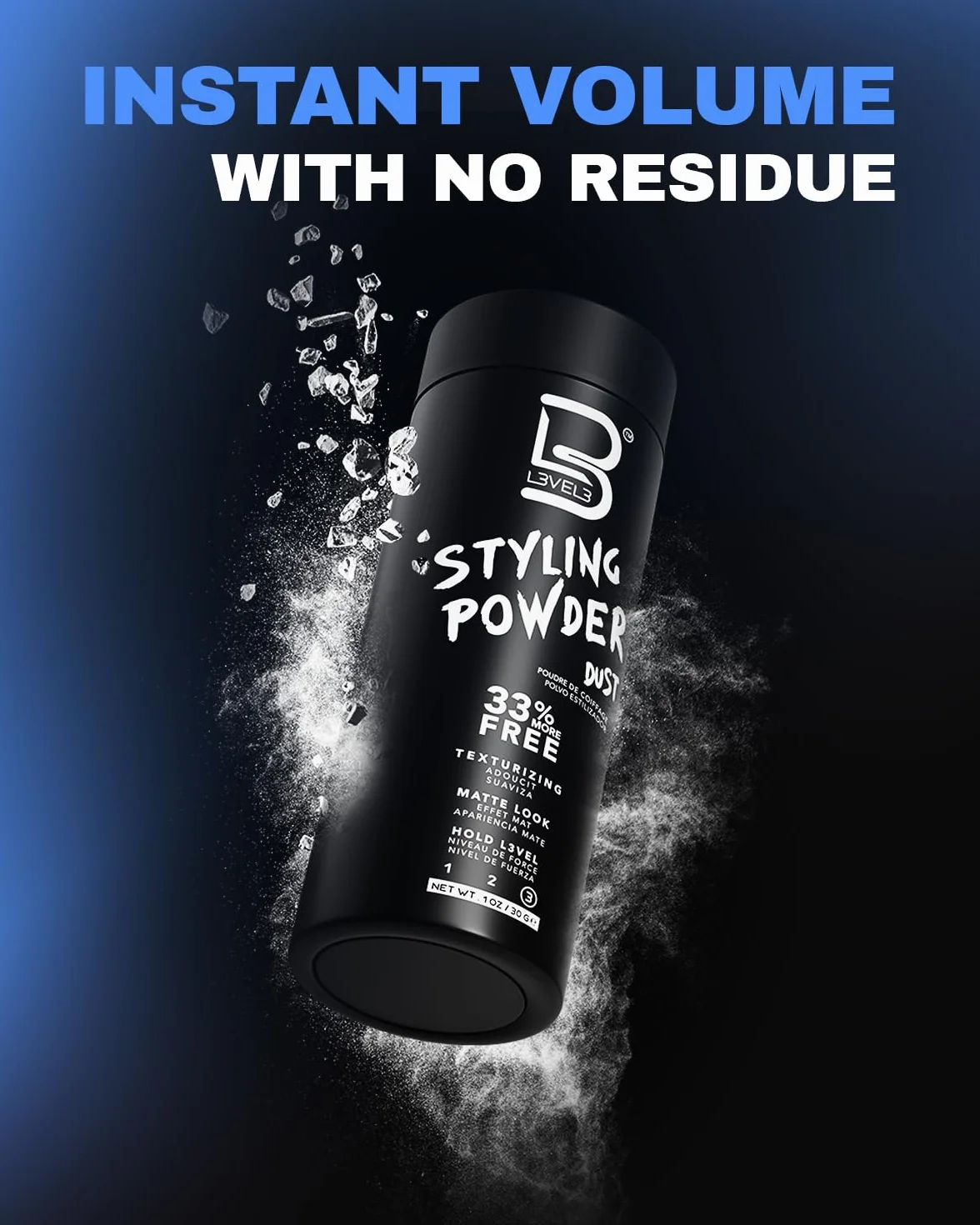 L3VEL3 puder do stylizacji dla mężczyzn 28 g Powder