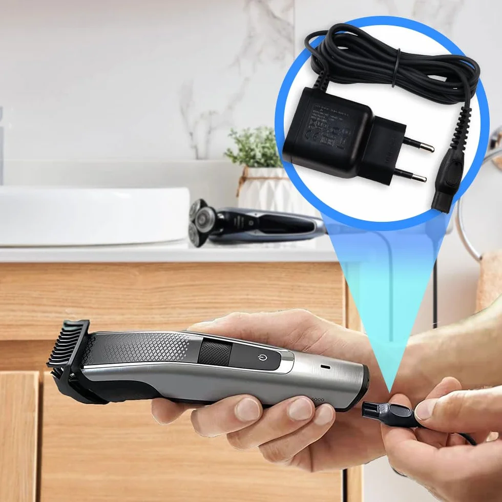 Ładowarka do golenia Anakel Home kompatybilna z Philips OneBlade 15V 5,4W 350 mAh czarna