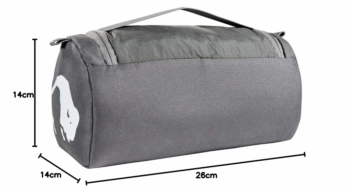 Tatonka Care Barrel – kosmetyczka do zawieszenia z lustrem i przegródkami (kolor szary tytanowy)