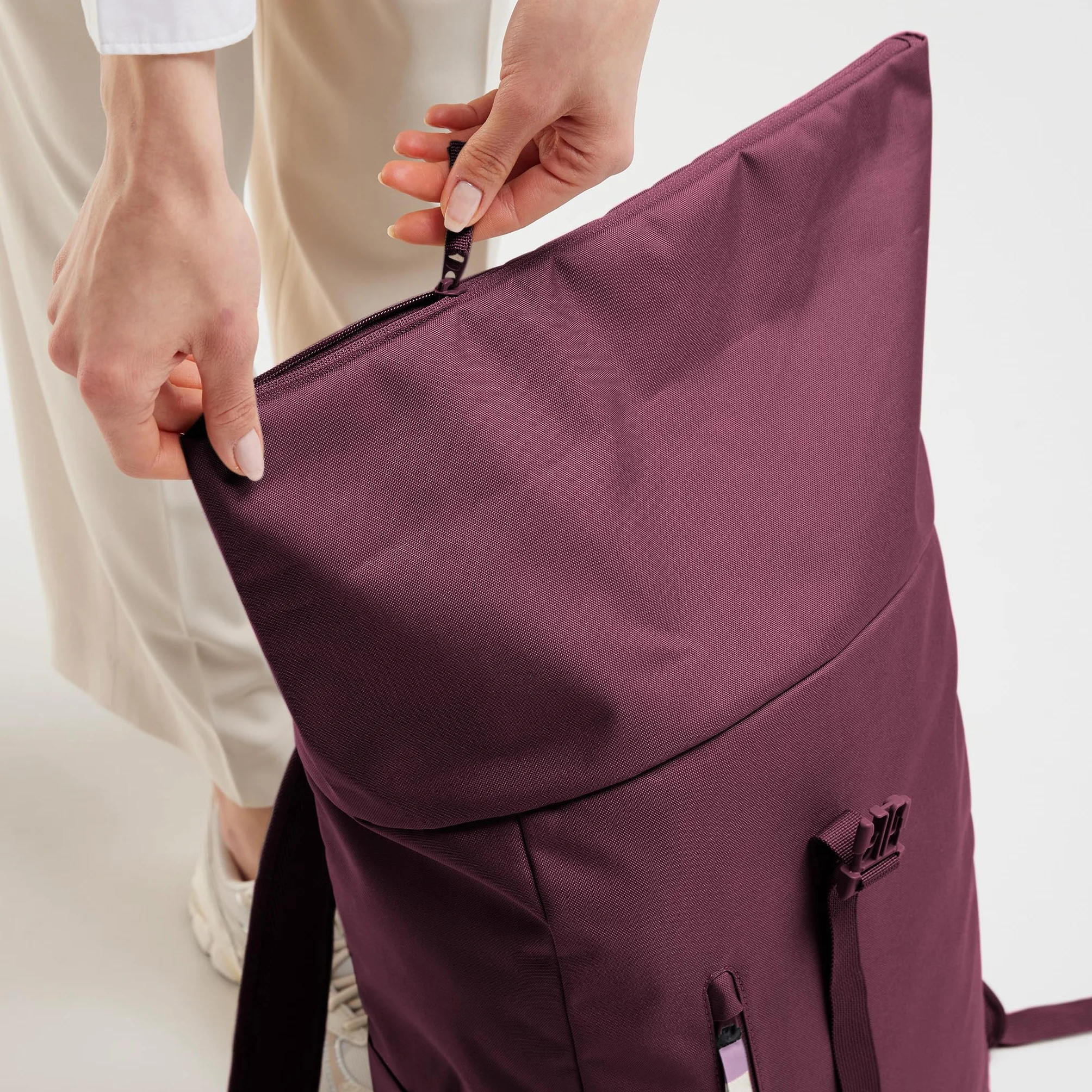 GOT BAG Rolltop Easy | Inteligentny Plecak na Laptopa 16 | Pojemnosc 20-31L | Wodoodporny Komfortowy Plecak Miejski