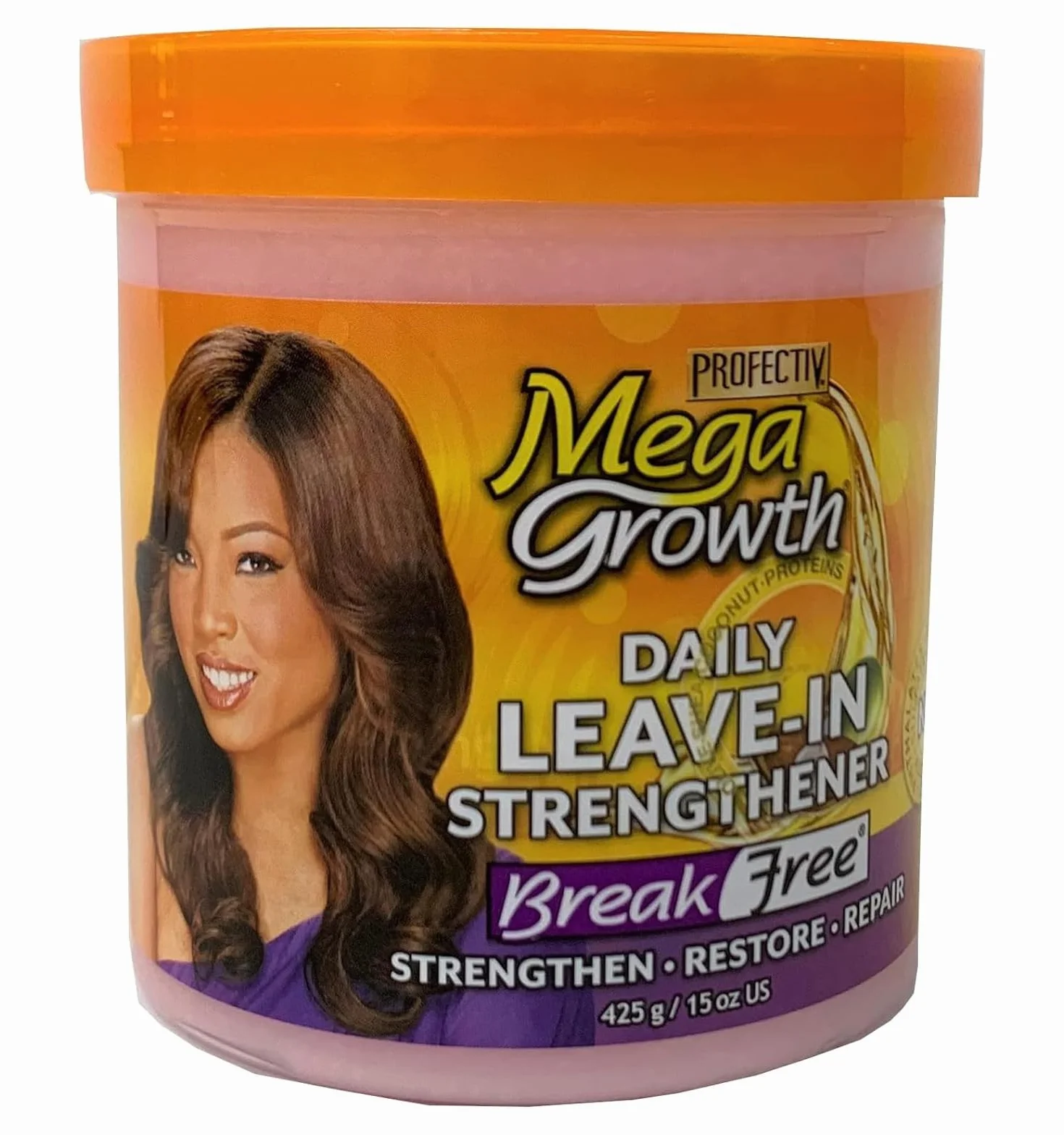 Profectiv Mega Growth Daily Leave-In Stregnthener, Break Free - 425 g