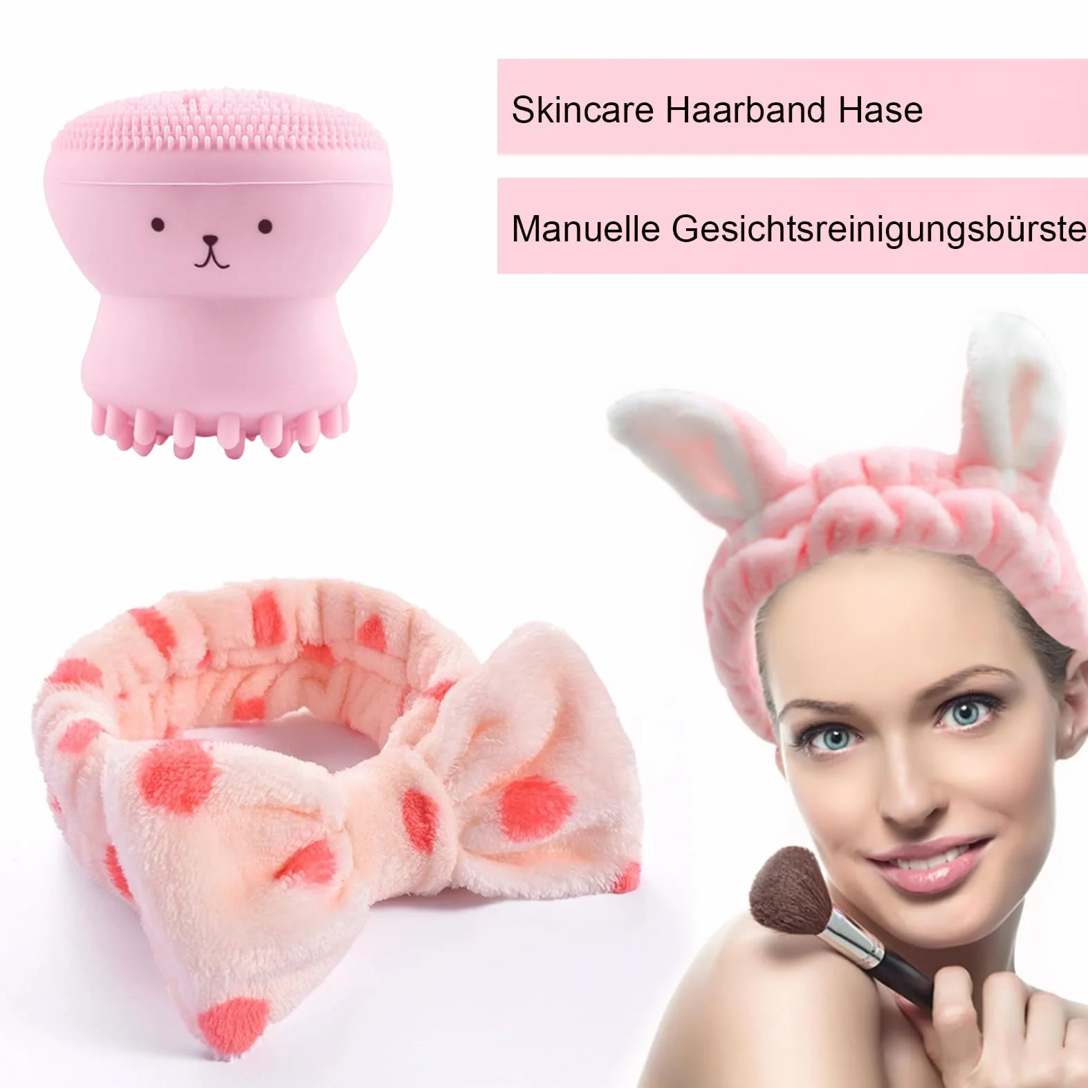 Japan Sakura zestaw do pielęgnacji skóry dla nastolatek i dziewcząt – Sakura Skin Care, zestaw do pielęgnacji twarzy, nawilżający zestaw upominkowy dla kobiet – z maską błotną, serum, kremem, kremem