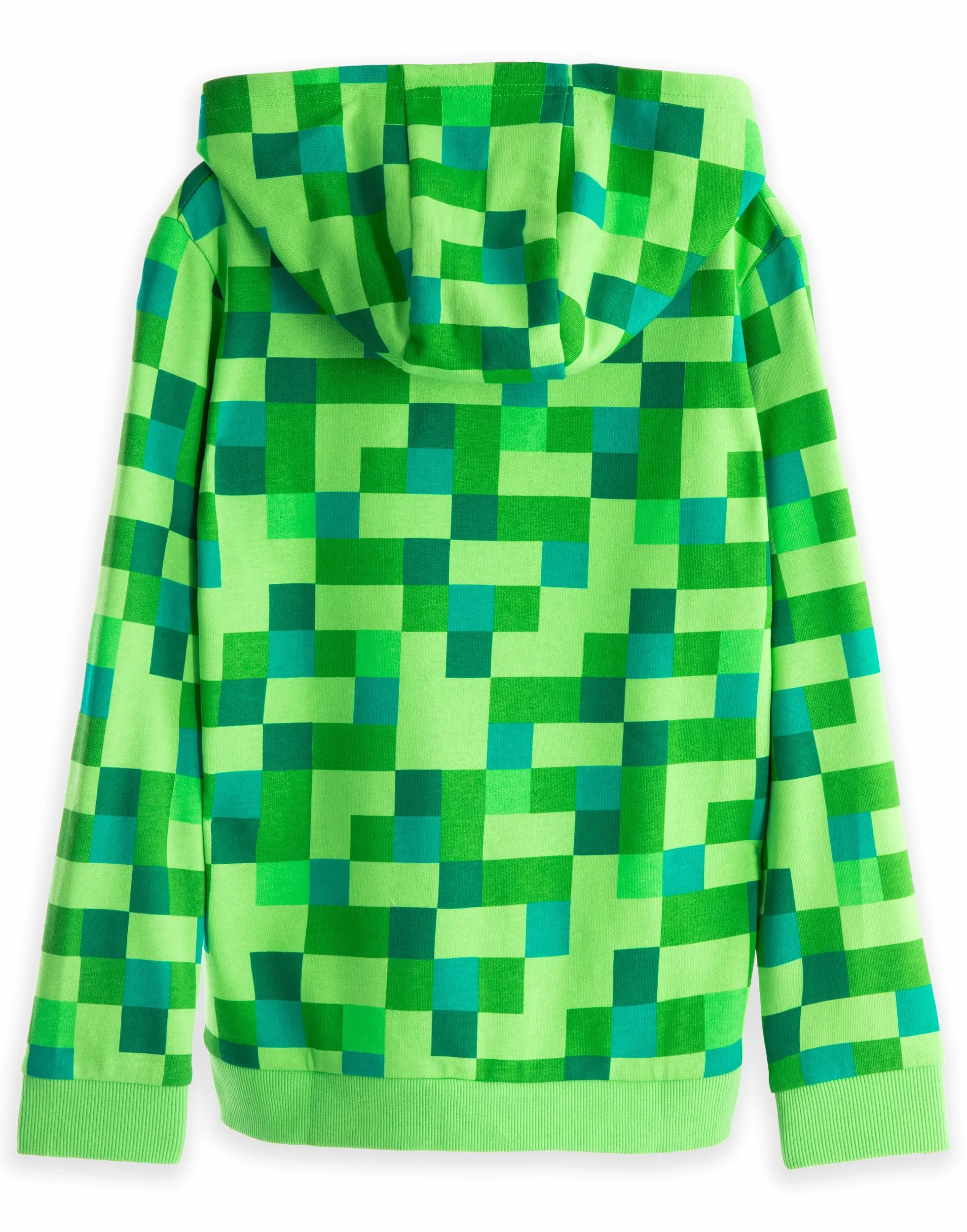 Minecraft bluzy chłopców dzieci zamek błyskawiczny z kapturem