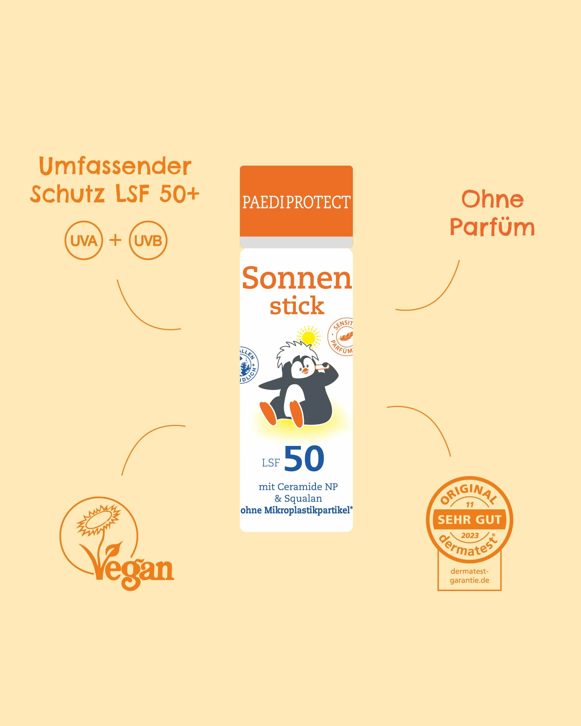 PAEDIPROTECT kij przeciwsłoneczny LSF 50, 20 g
