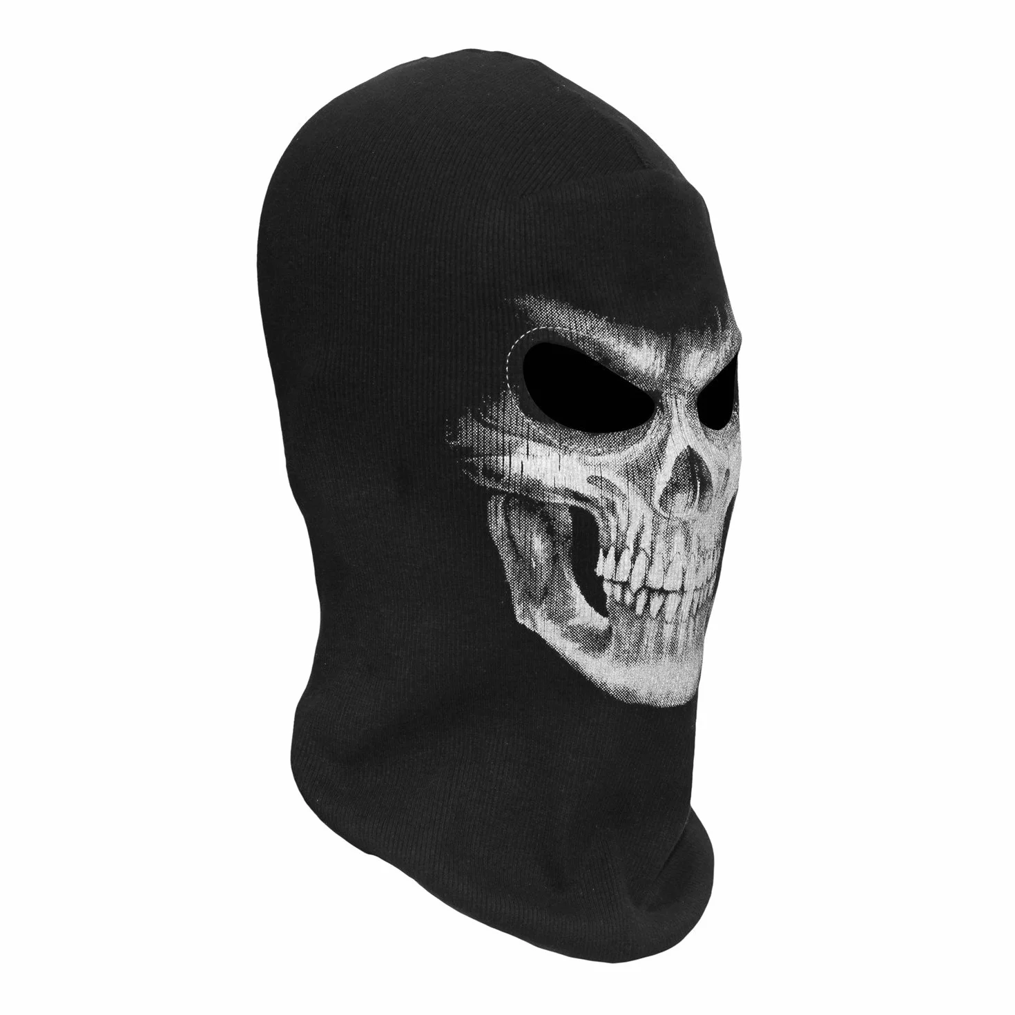 WTACTFUL Szkielet czaszka kominiarka duch maski śmierci kostium na Halloween Cosplay cieplejsza maska na całą twarz do jazdy na rowerze motocykl narty sport na świeżym powietrzu