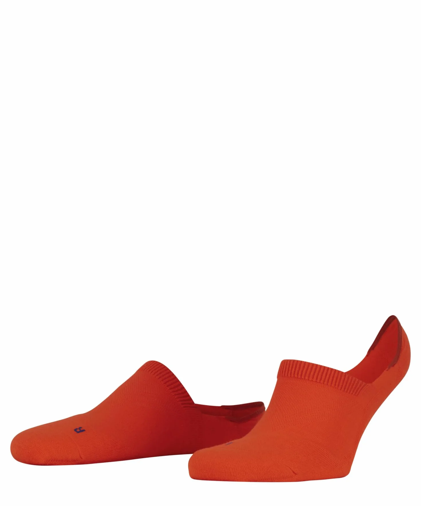 FALKE Uniseks Stopki Cool Kick Invisible U In materiał funkcyjny niewidoczne jednokolorowe 1 Para, Pomarańczowy Orange Ray 8061, 37-38