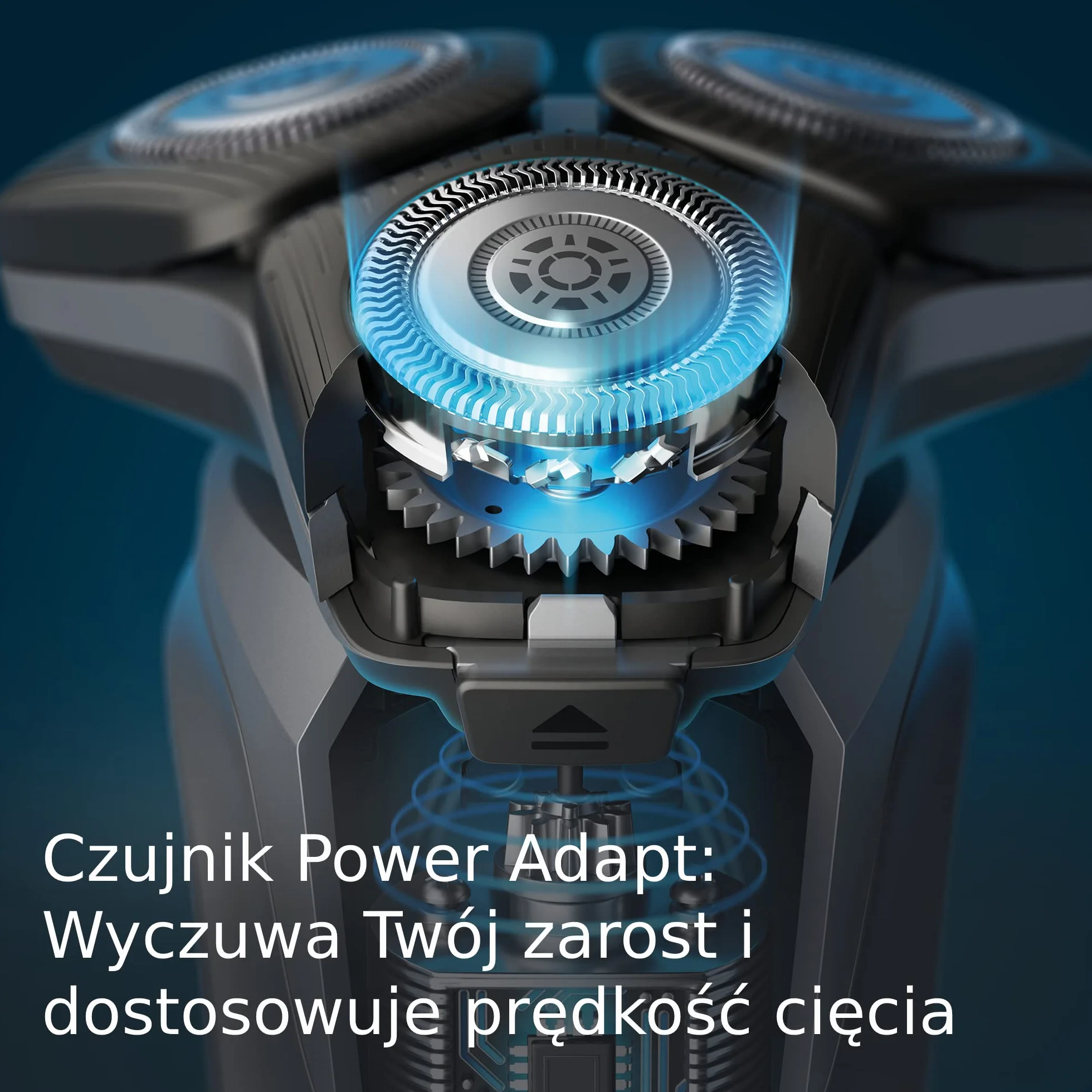 Philips Golarka elektryczna seria 5000 S5884/35 mokre i suche golenie z trymerem