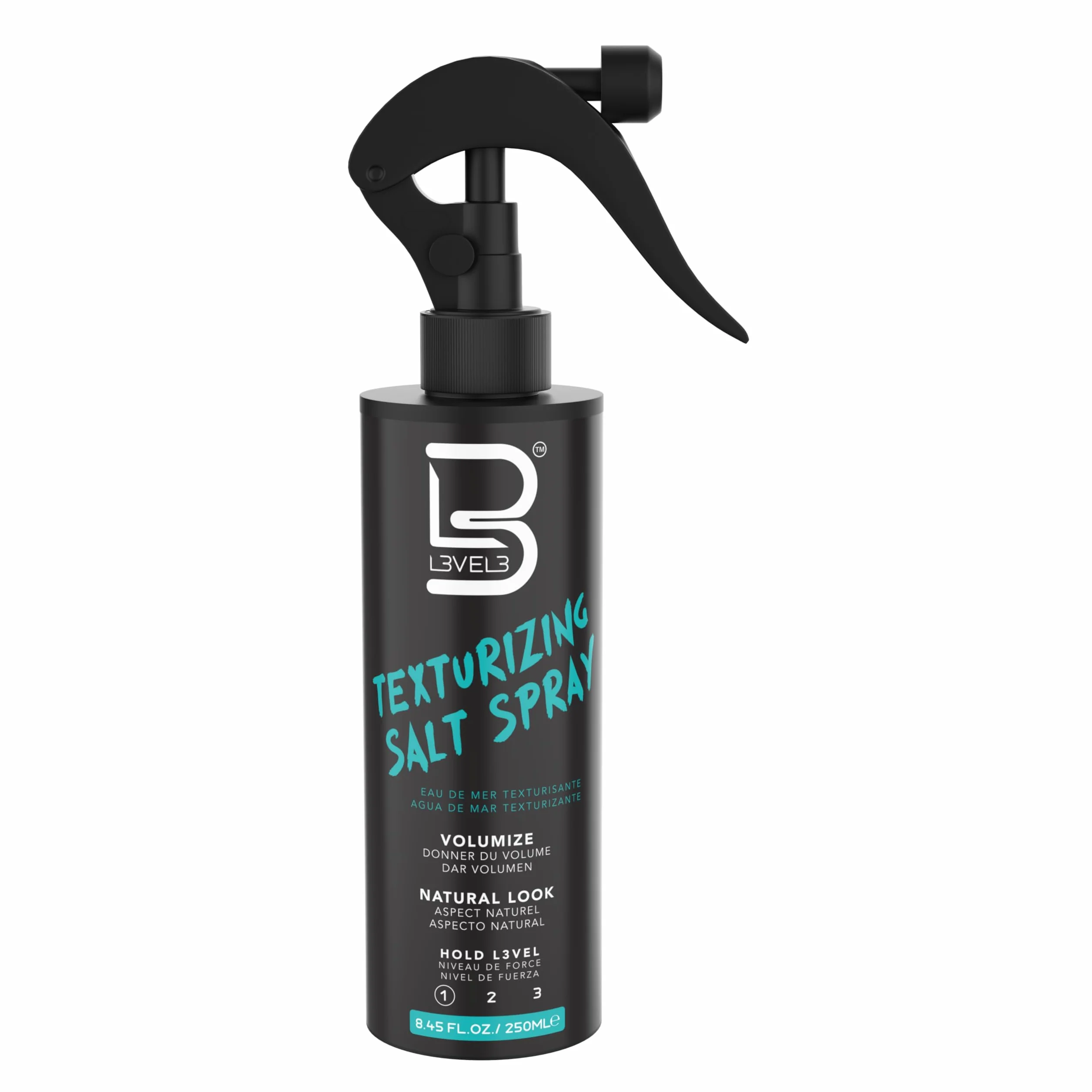 L3VEL3 Texturizing Salt Spray 250 ml Spray Teksturyzujący z Solą Objętość Naturalny Wygląd