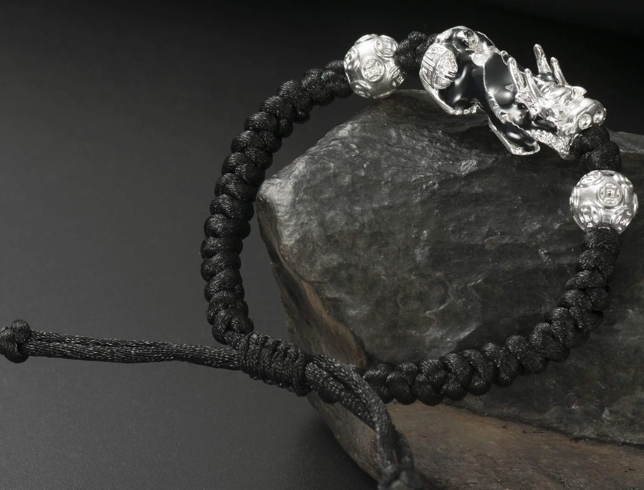 Feng Shui Pixiu regulowane ręcznie plecione bransoletki z liny zestaw szczęśliwego bogactwa bransoletka para przyjaźni amulet biżuteria