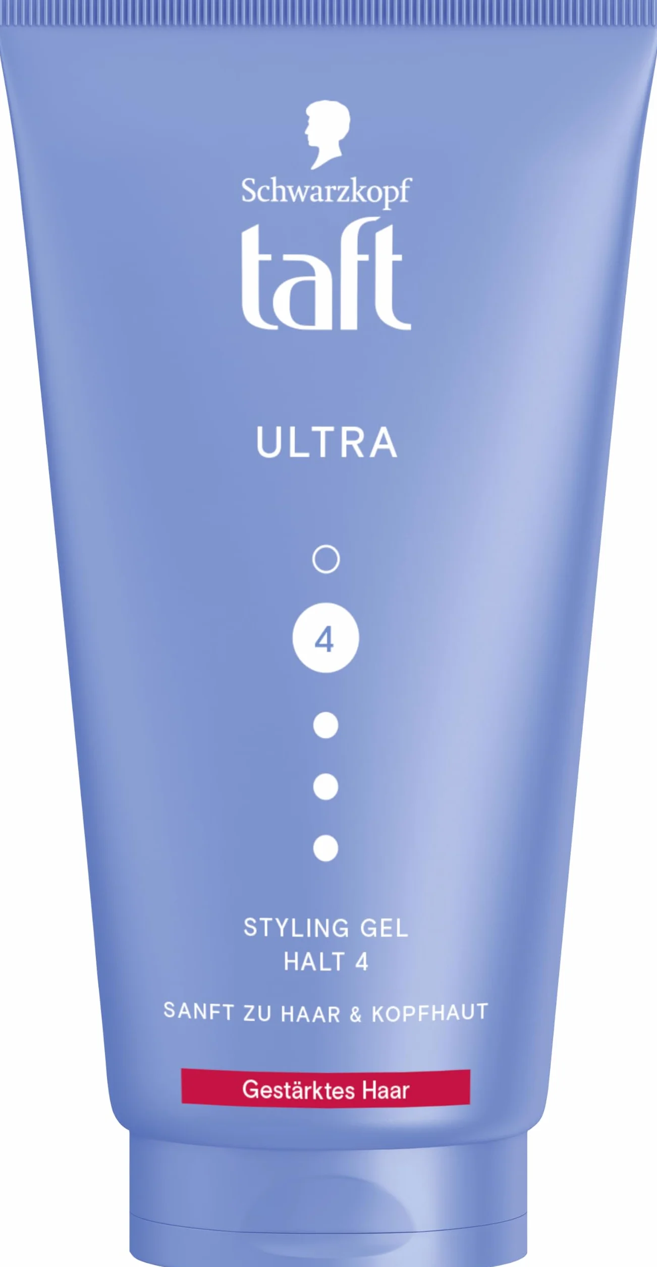 Schwarzkopf Taft Gel Ultra Styling (150 ml), żel do włosów wzmocnionych o bardzo mocnym trzymaniu, delikatny dla włosów i skóry głowy, wegański żel do stylizacji włosów