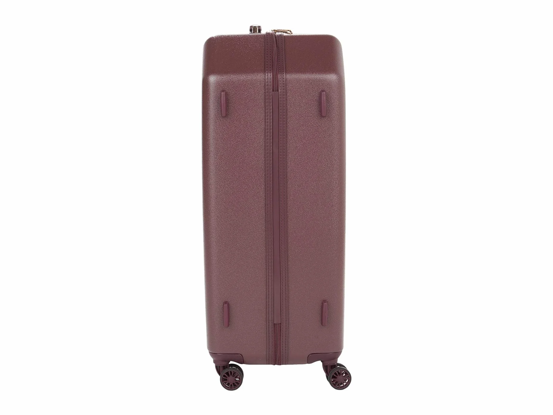 DKNY Metalowe logo, Aufrecht, mit 8 spinnrollen, Gepäck, Burgund, 30 Inch Upright, Allure