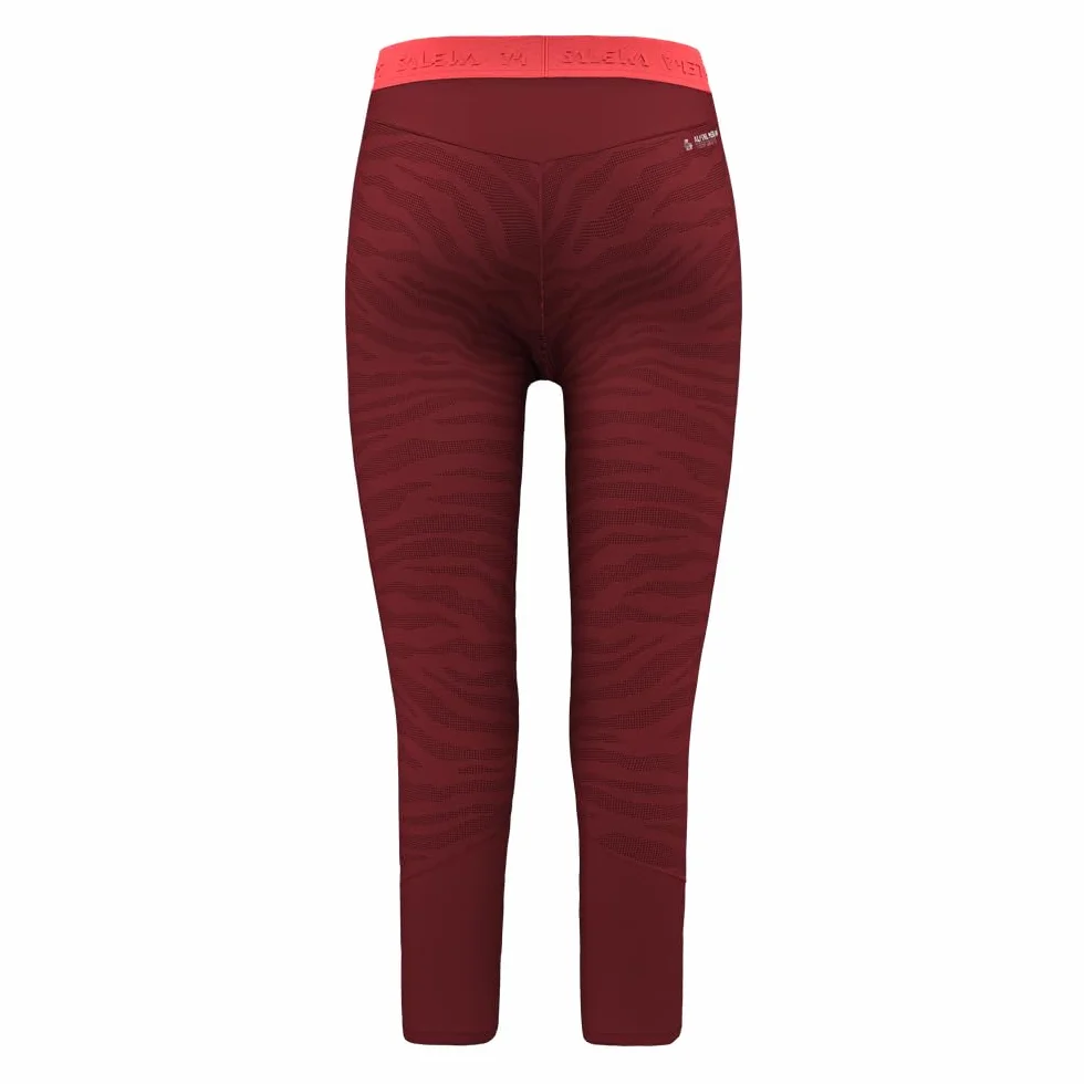 Salewa Ciepłe Alpine Merino Responsive 3/4 Cristalle damskie, Syrah, L