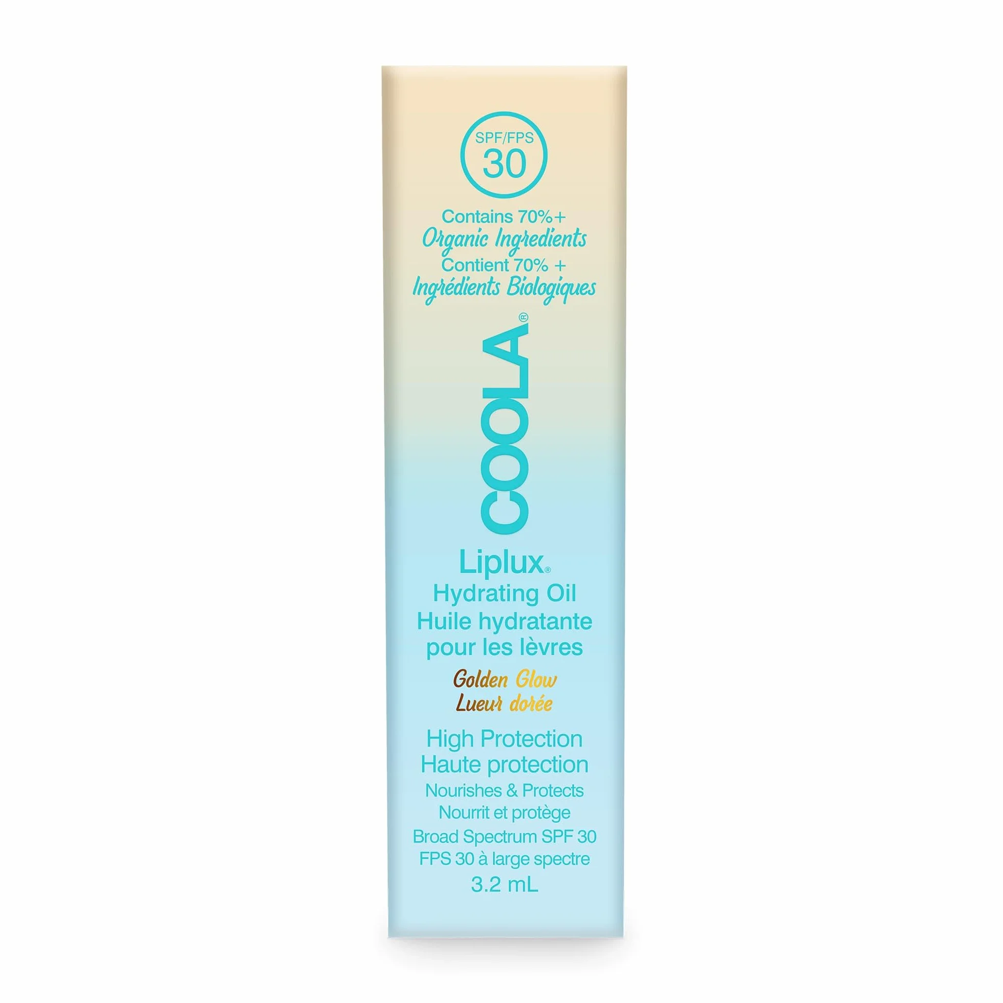 COOLA Liplux Hydrating Lip Oil SPF 30 (3.2 ml)