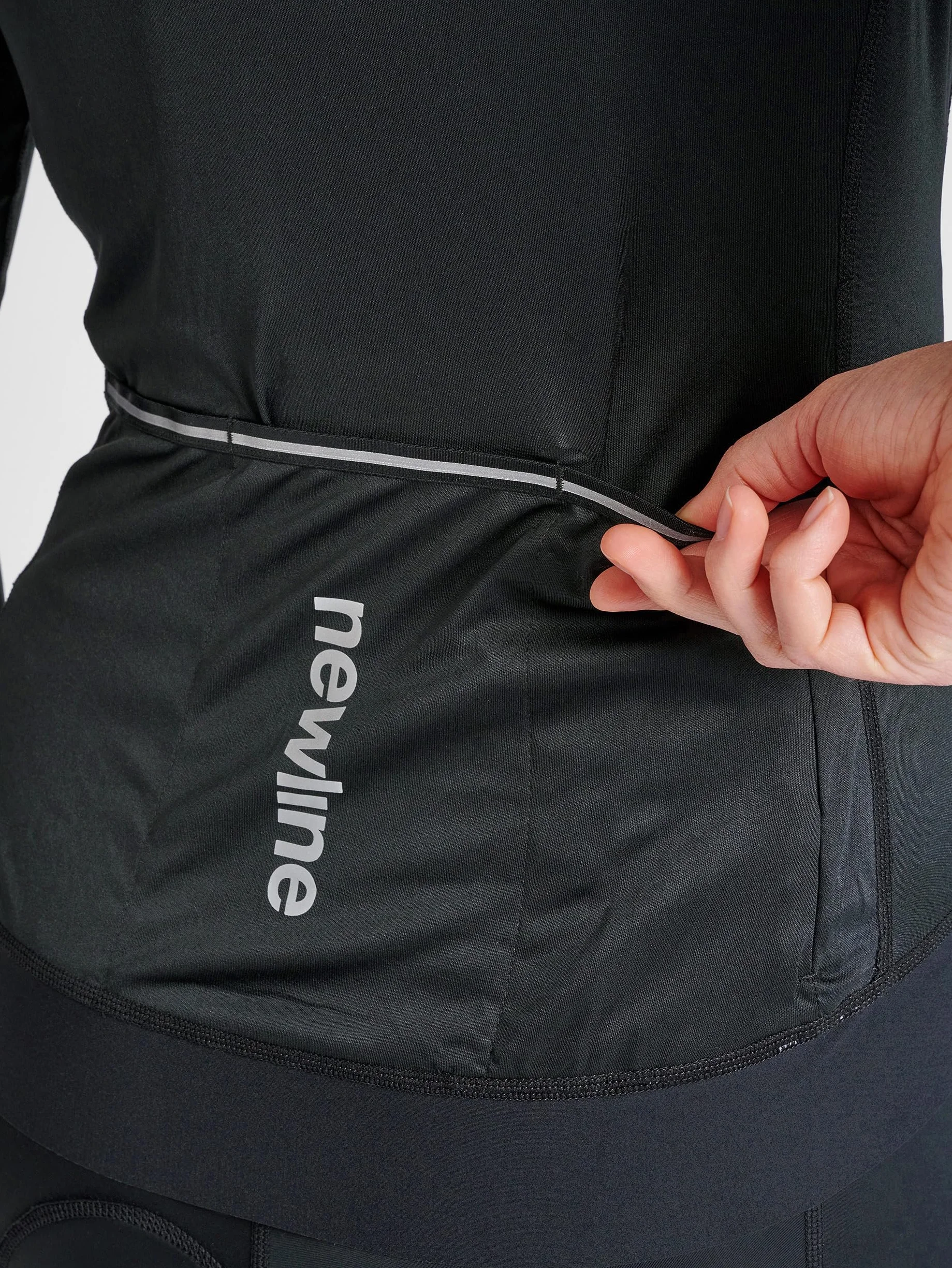 newline Women's Core Bike L/S koszulka damska, czarna, L