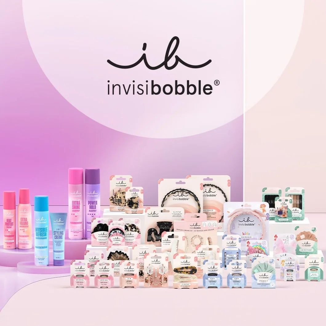 Invisibobble Mocha Brown elastyczna | miękka dla włosów | zapobiegająca puszeniu się włosów, bez śladu, stylowe akcesoria do włosów, 5 sztuk