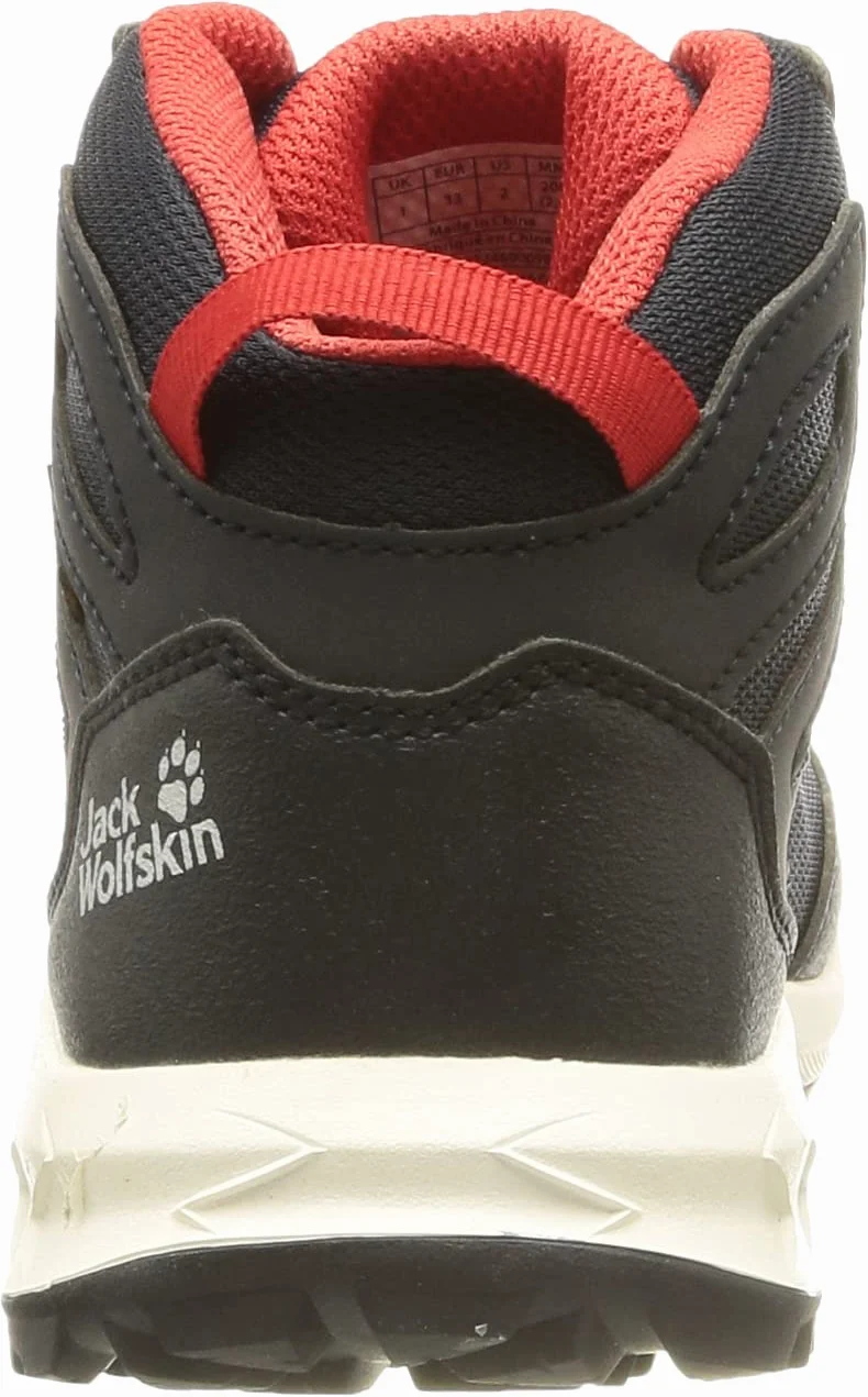 Jack Wolfskin Uniseks - dzieci Woodland Texapore Mid KButy Trekkingowe
