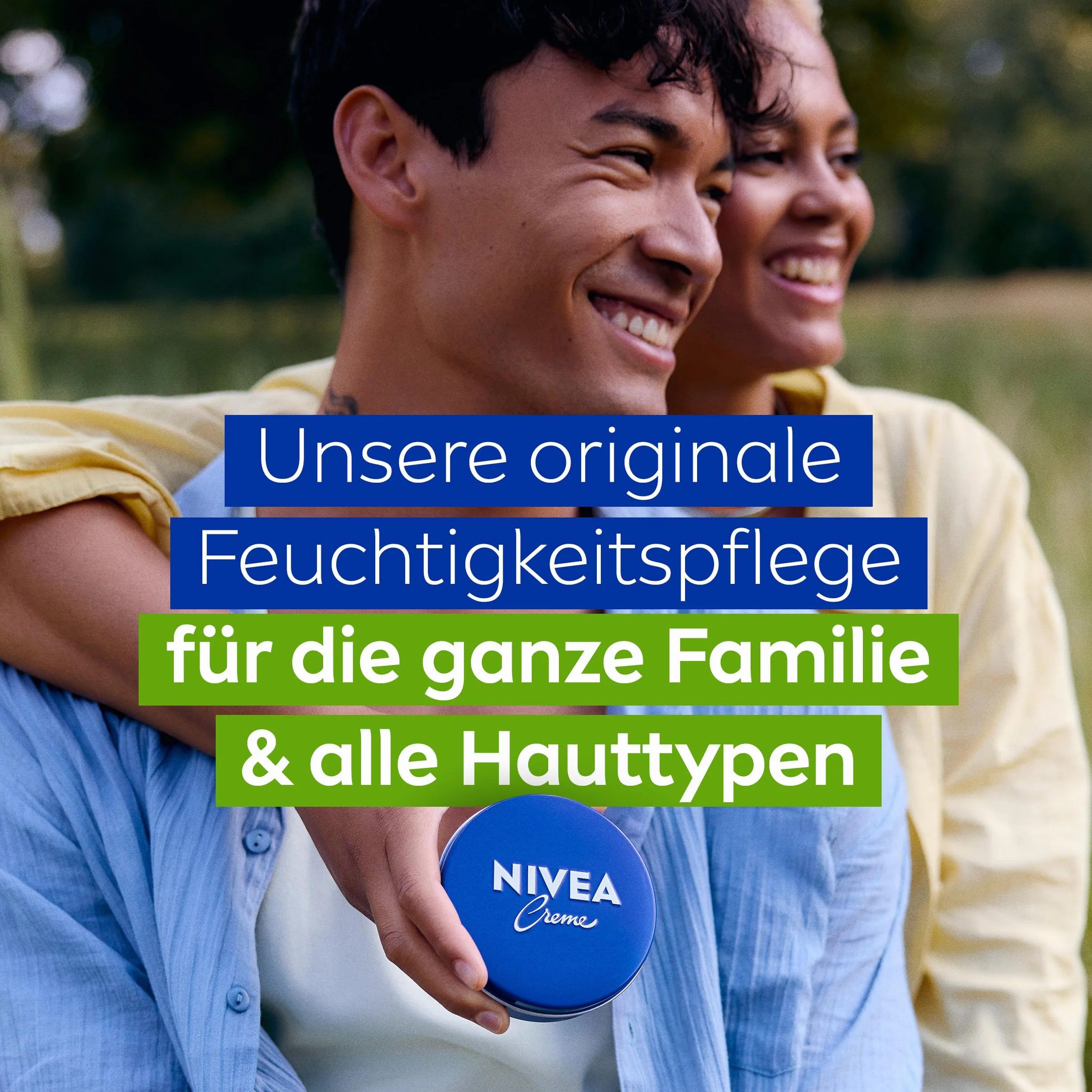 NIVEA Puszka kremowa uniwersalna pielęgnacja, klasyczny krem nawilżający do wszystkich rodzajów skóry, bogata pielęgnacja skóry z eucerytem pokrewnym (75 ml)