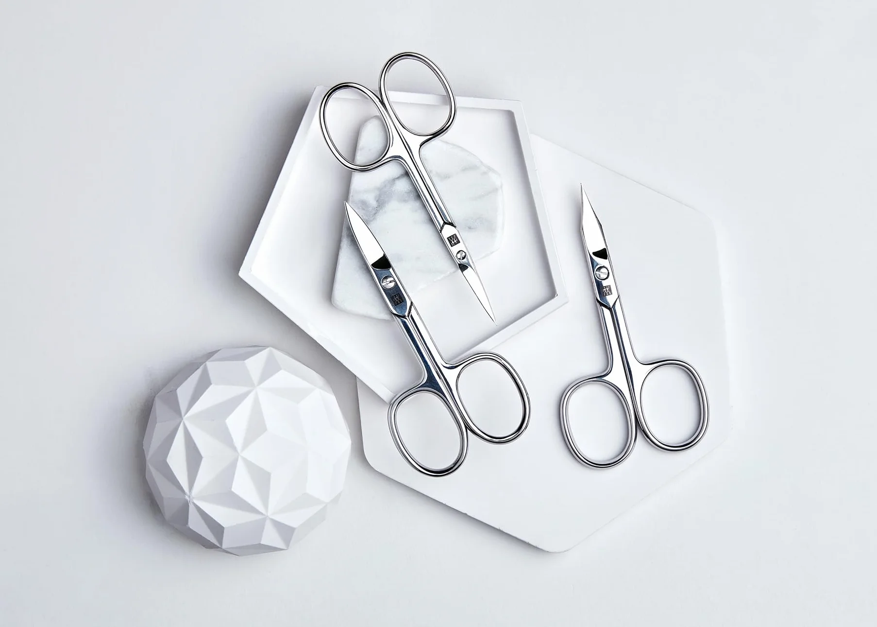 ZWILLING Nożyczki do paznokci 90 mm srebrne polerowane